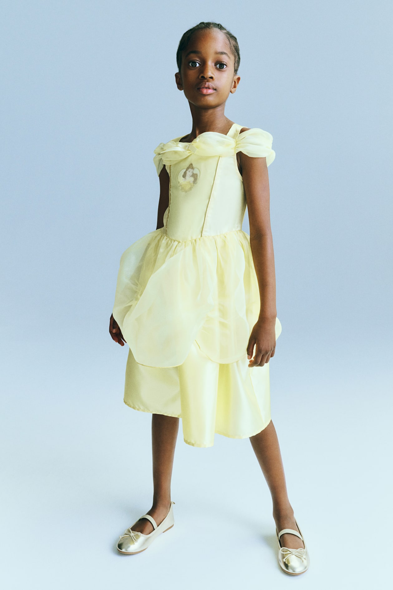 Bambina Costume Da Bestia Vestiti Carnevale Bambina Bella E La - Main Image