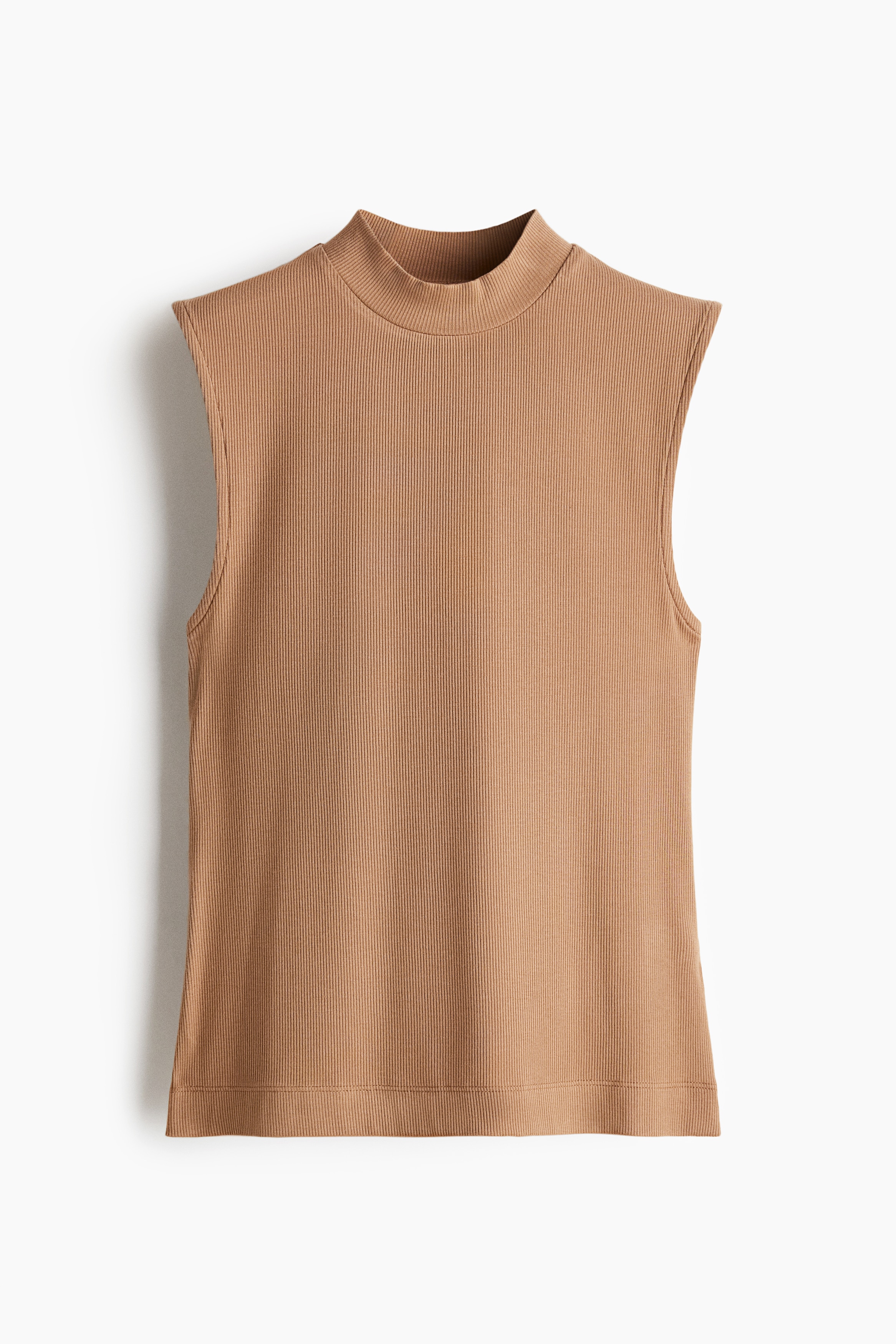 Tank Top with Stand-Up Collar