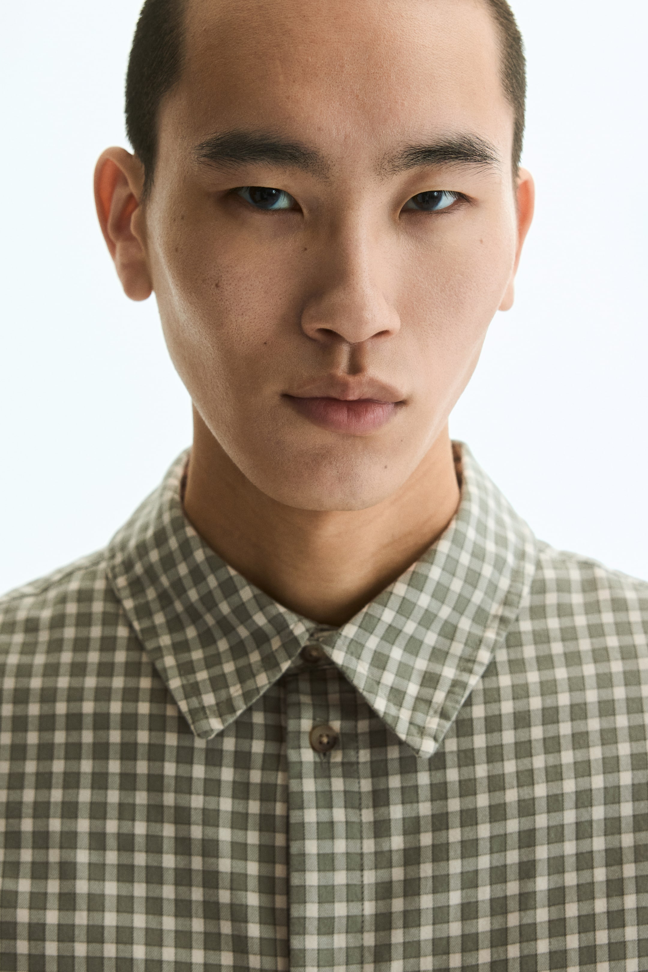 Relaxed-Fit Short-Sleeved Cotton Shirt