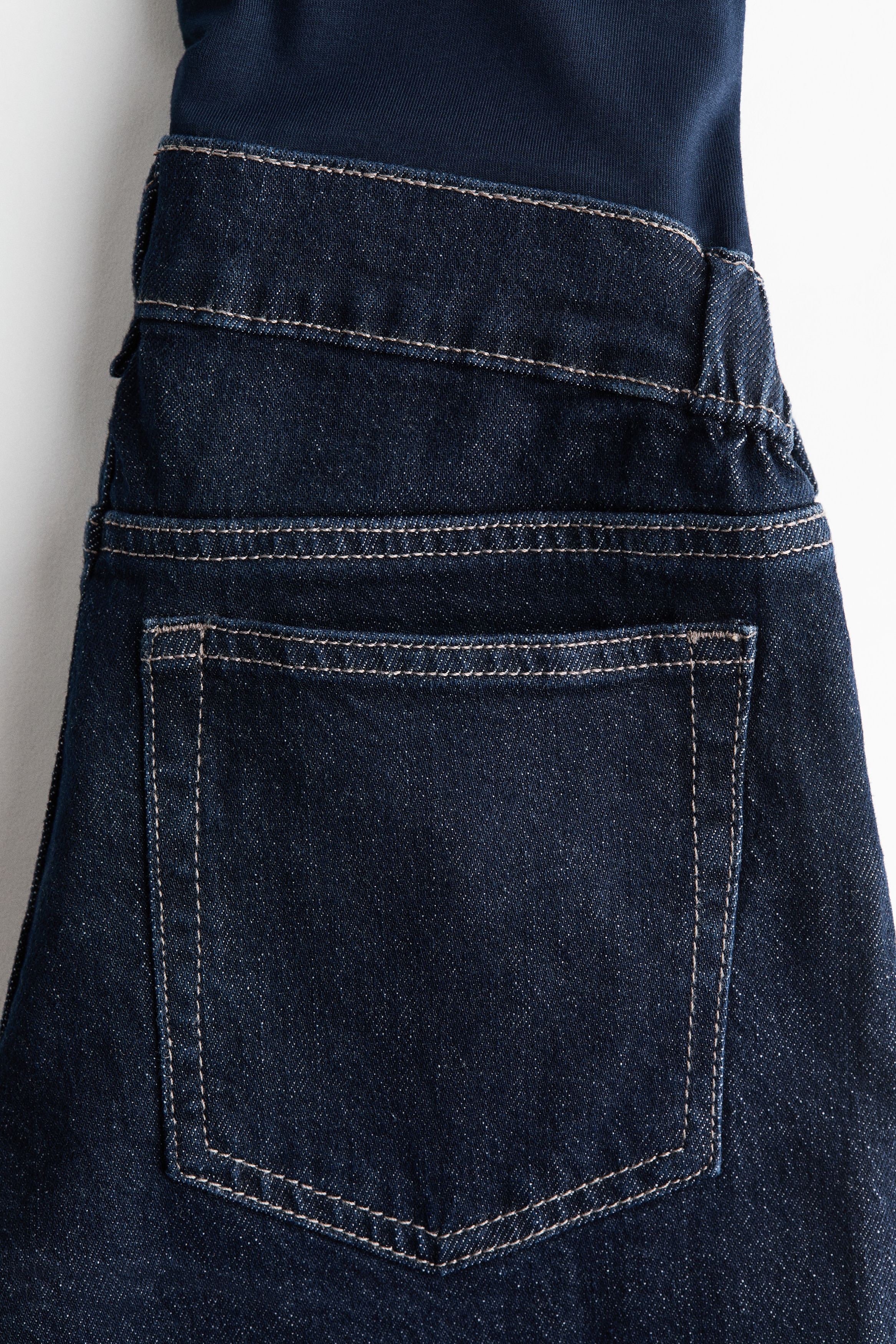 MAMA Wide Jeans - Light denim blue - Ladies | H&M US