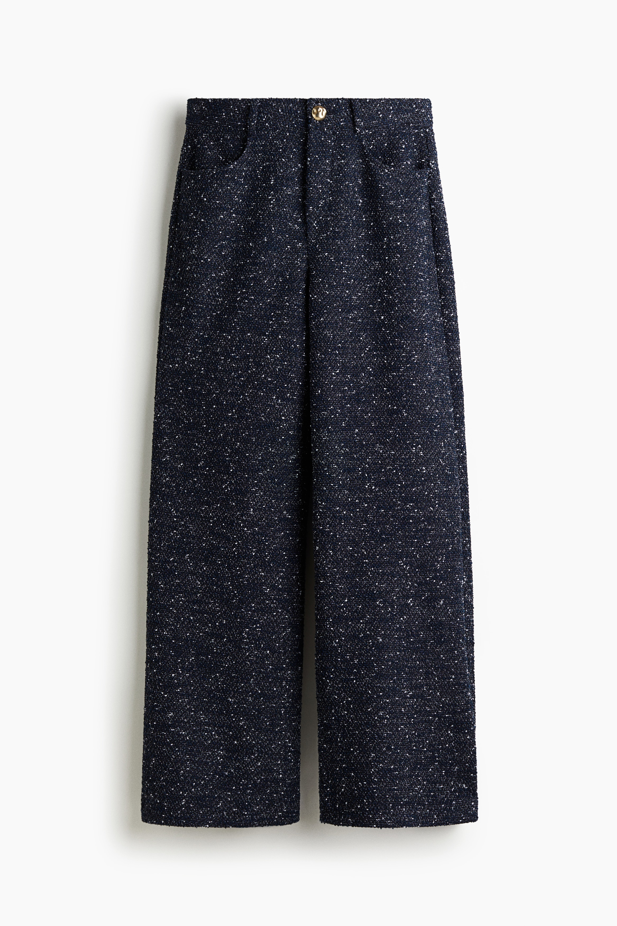 Pantalone od bukle tkanine - Mornarsko plavi lapor/Crna/Bordo