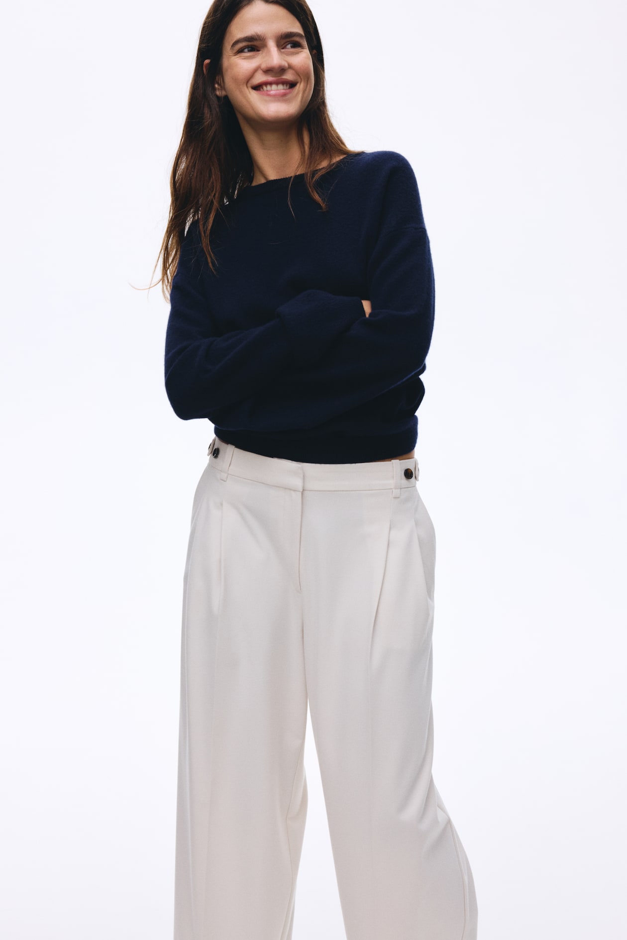 Wide-Leg Dress Pants - image 2