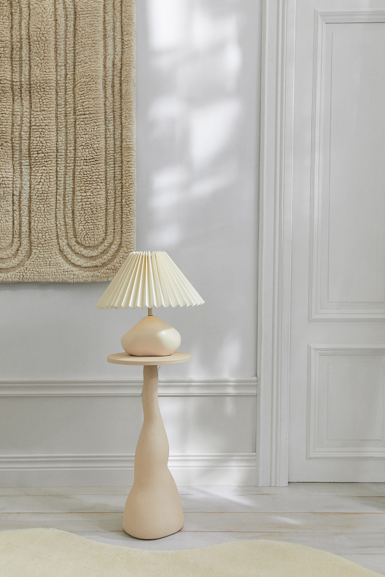 Pleated lamp shade - White/Beige/Dark beige/Dark orange/Light beige/Green - 2