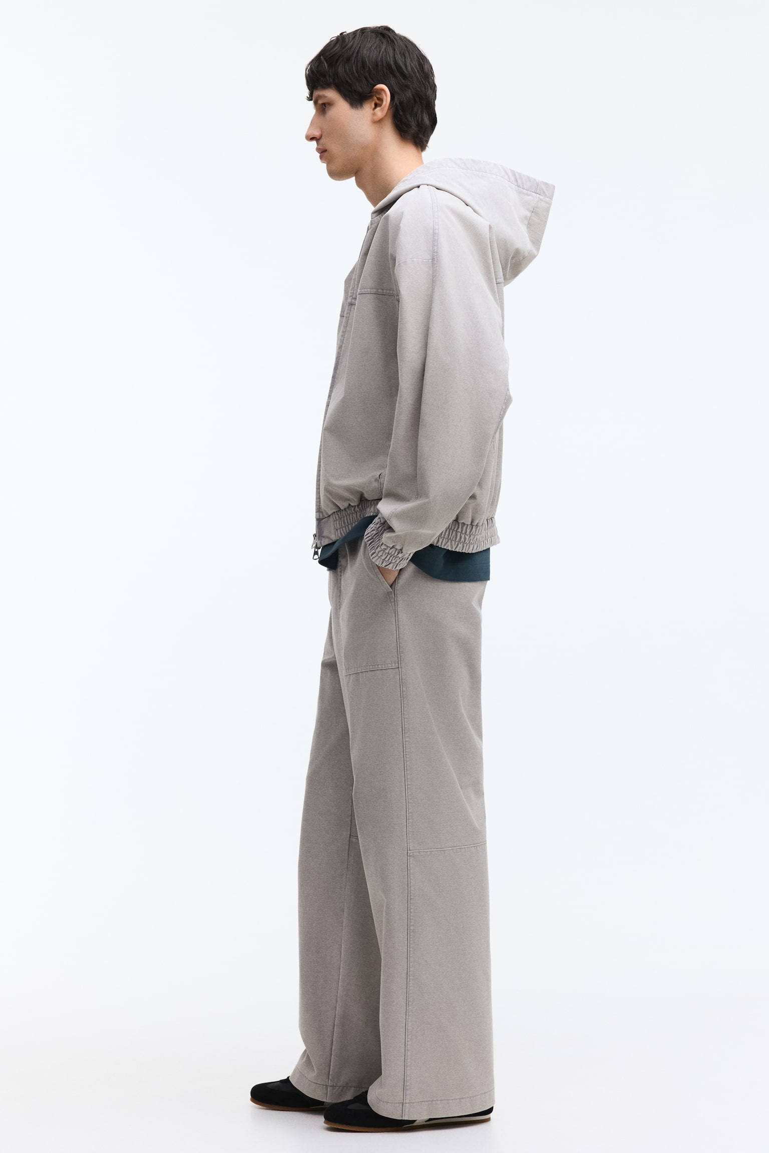 Joggers Relaxed Fit - Gris claro/Gris oscuro - 6