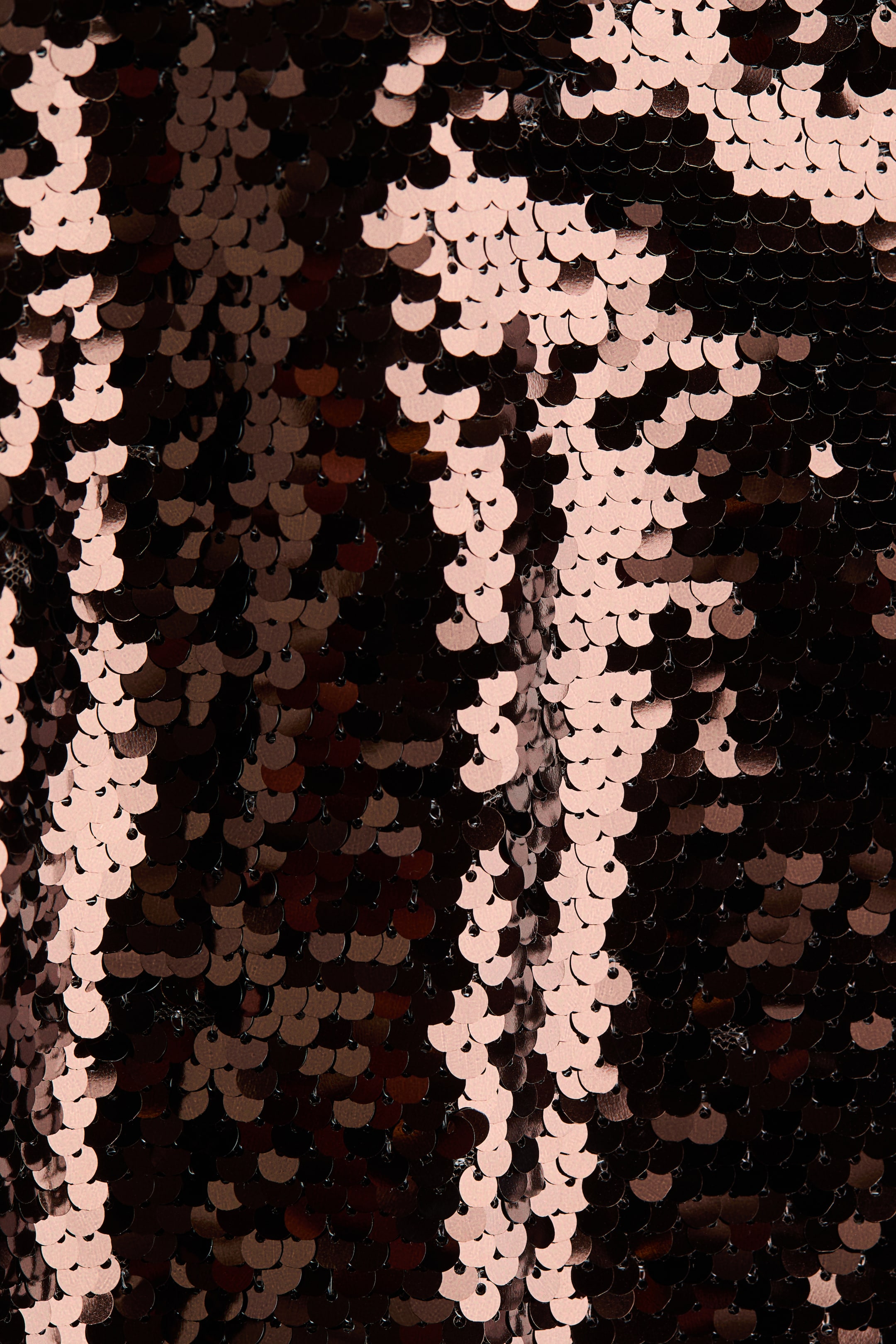 Ampliar la imagen: Sequined open-back dress - Dark brown - Ladies | H&M MX 5