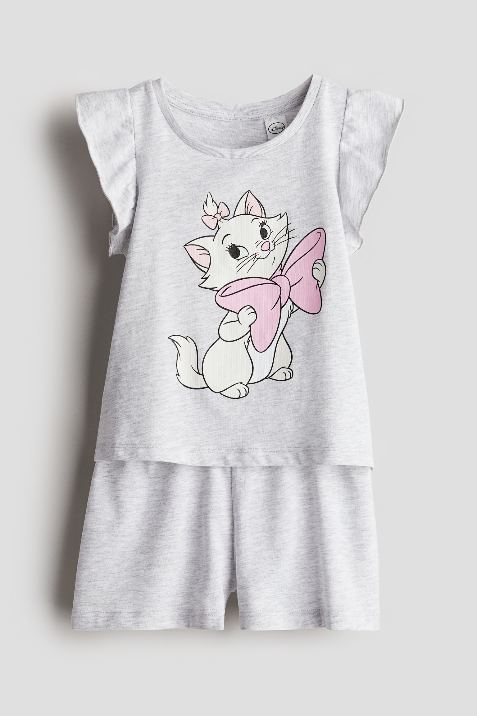 Printed pyjamas - Light grey marl/Aristocats/Light purple/Frozen/Light blue/Cinderella - 1