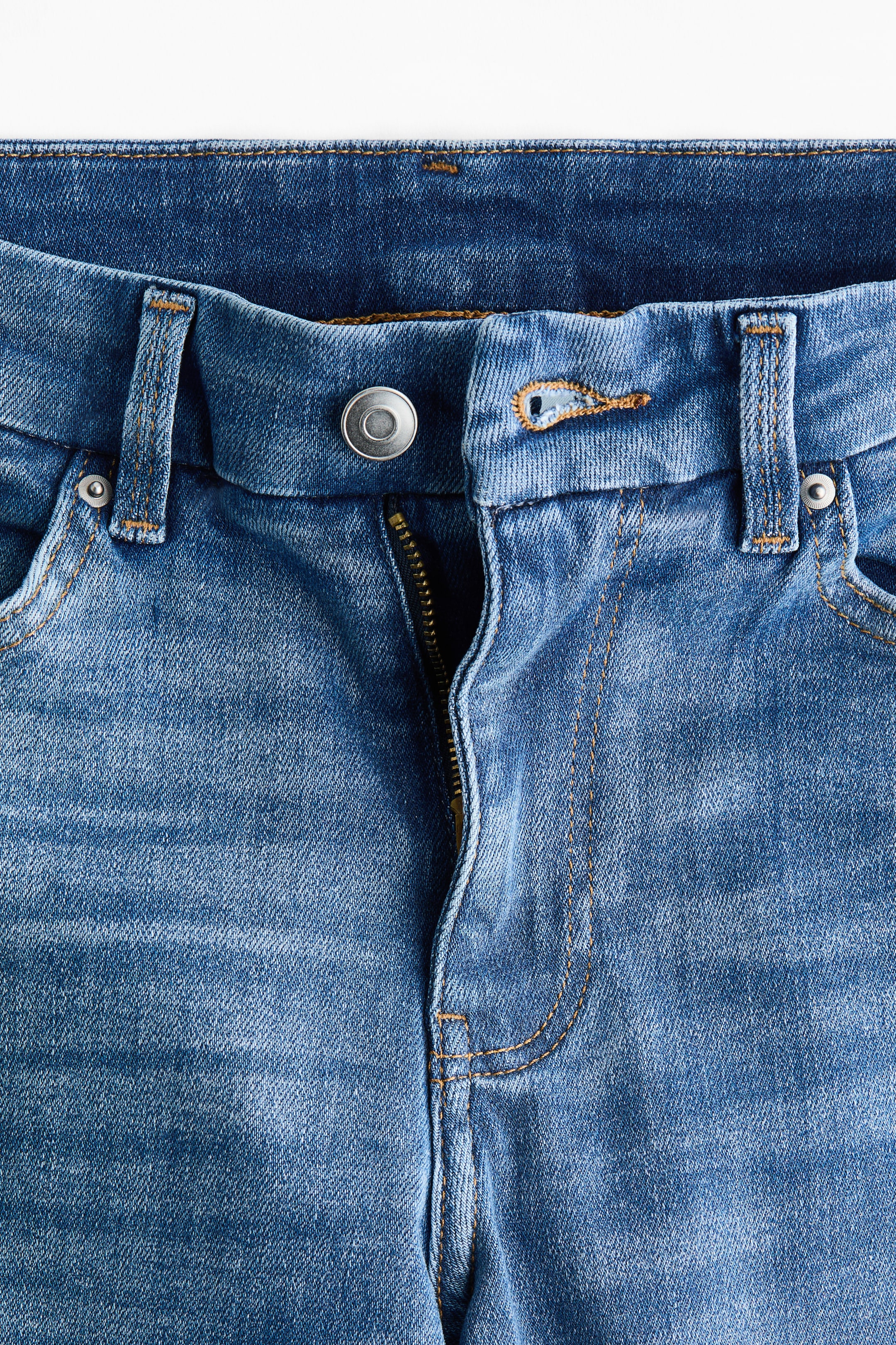 Prikaži veću sliku: Wide High Jeans - Isprana teksas plava - Ladies | H&M RS 7