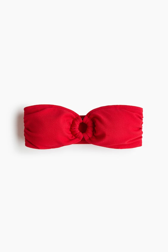 Верх бикини, бандо, уплотнённая чашка — H&M