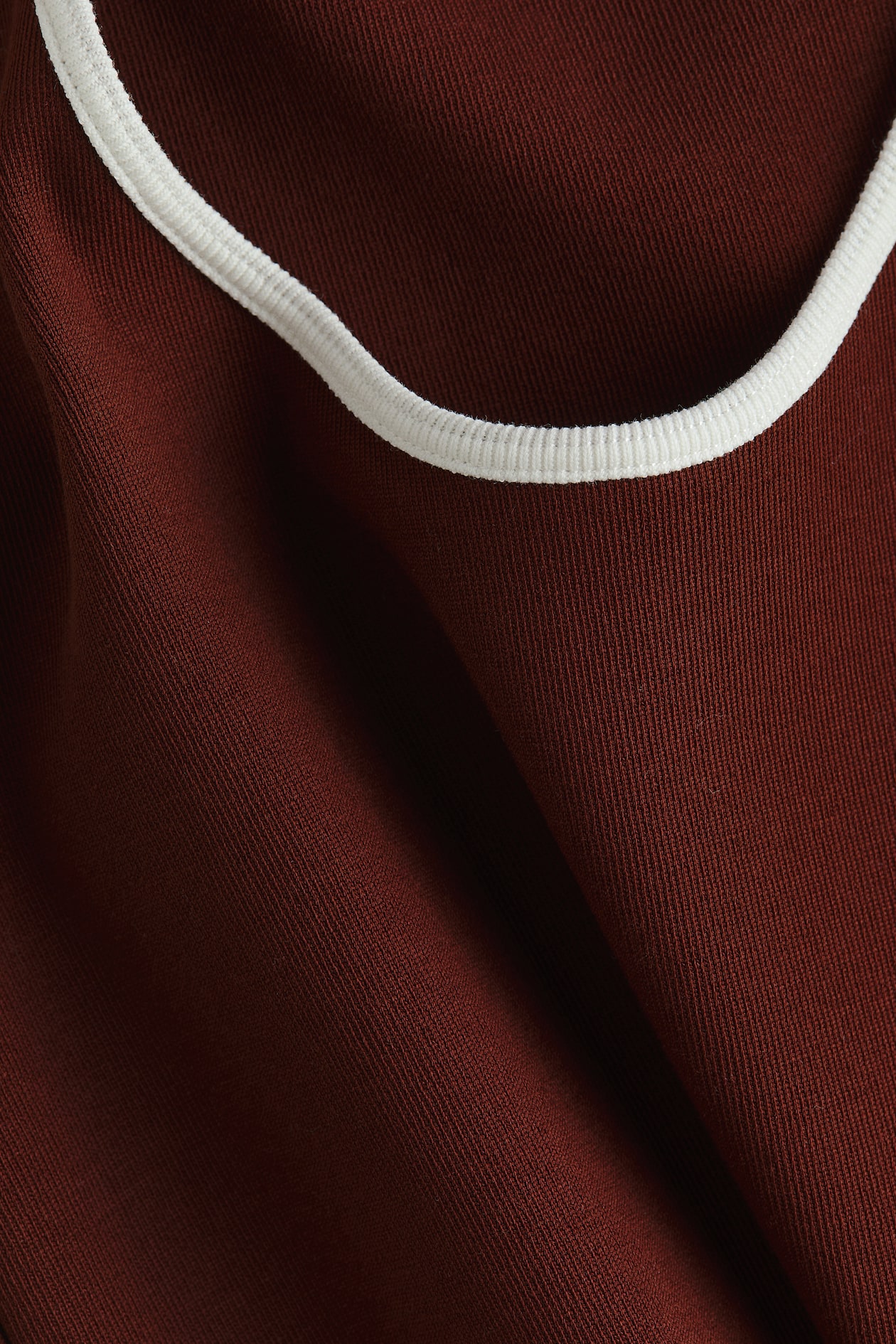 Ribbed Cotton Tank Top - image 2