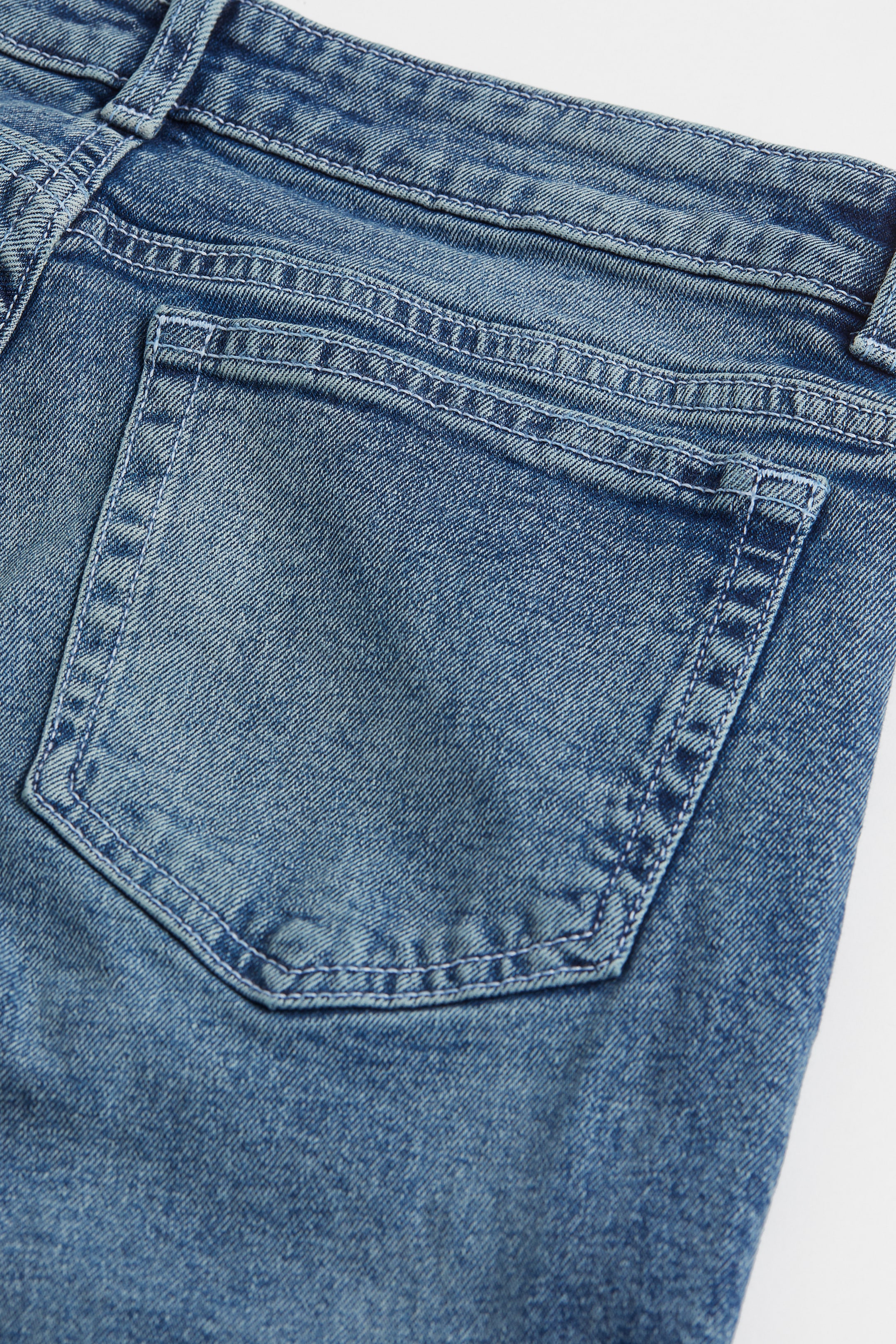 Flare Low Jeans - Low waist - Long - Denim blue - Ladies | H&M GB