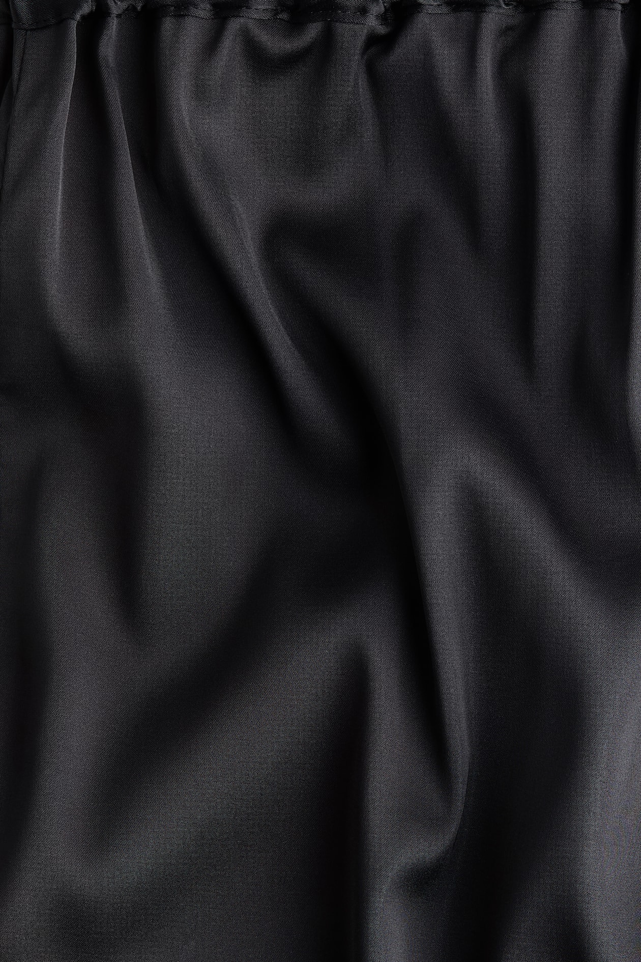 Embroidered Satin Pants - image 3
