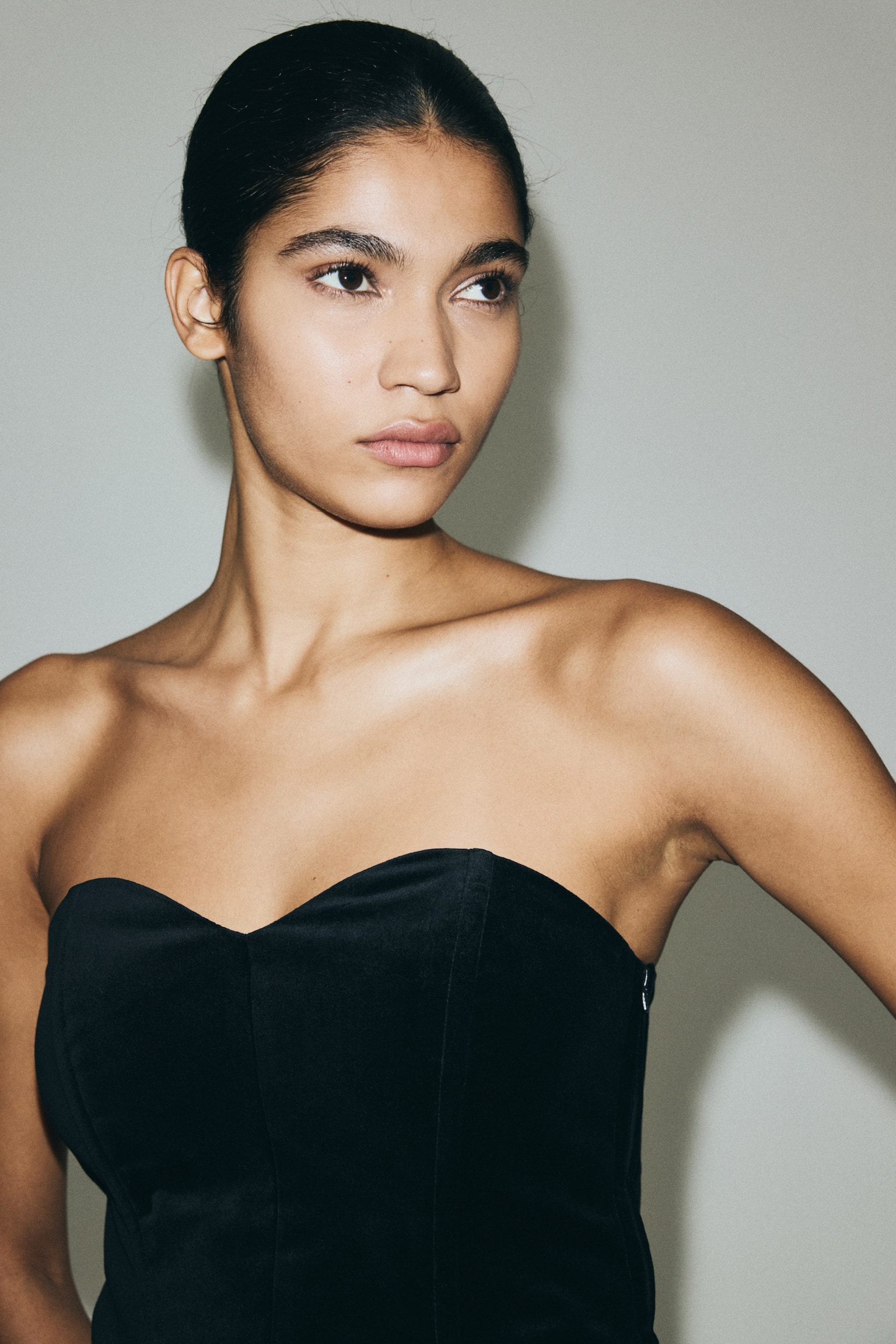 Bustier top - Black - 5