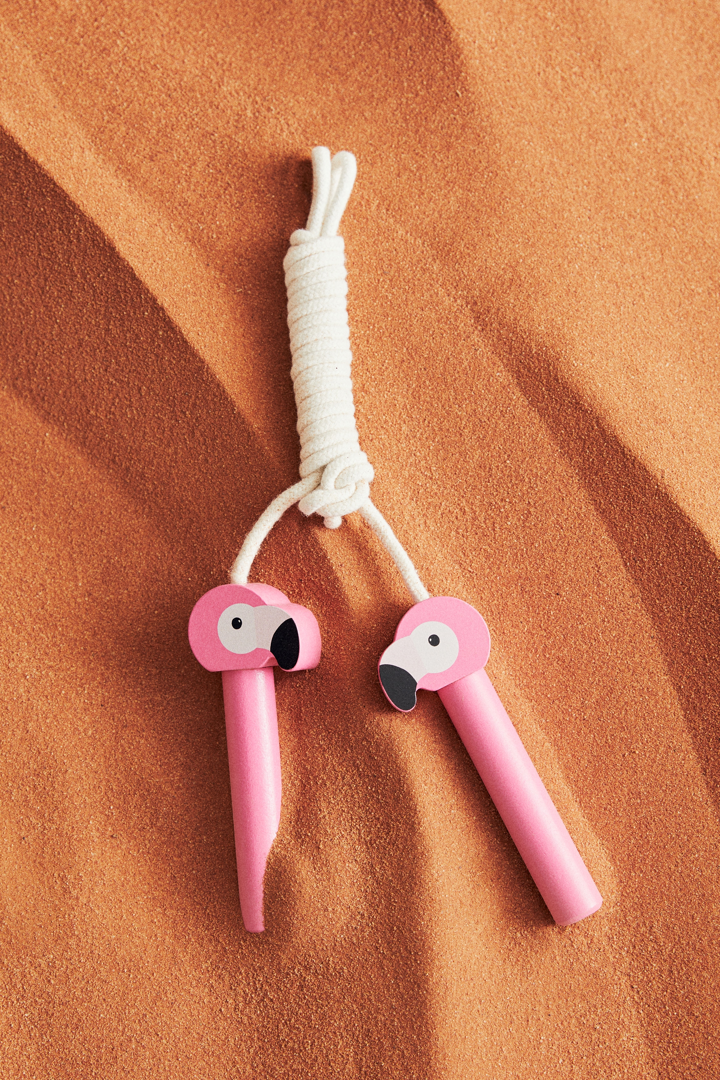 Hoppetau - Rosa/Flamingoer/Gul/Bananer