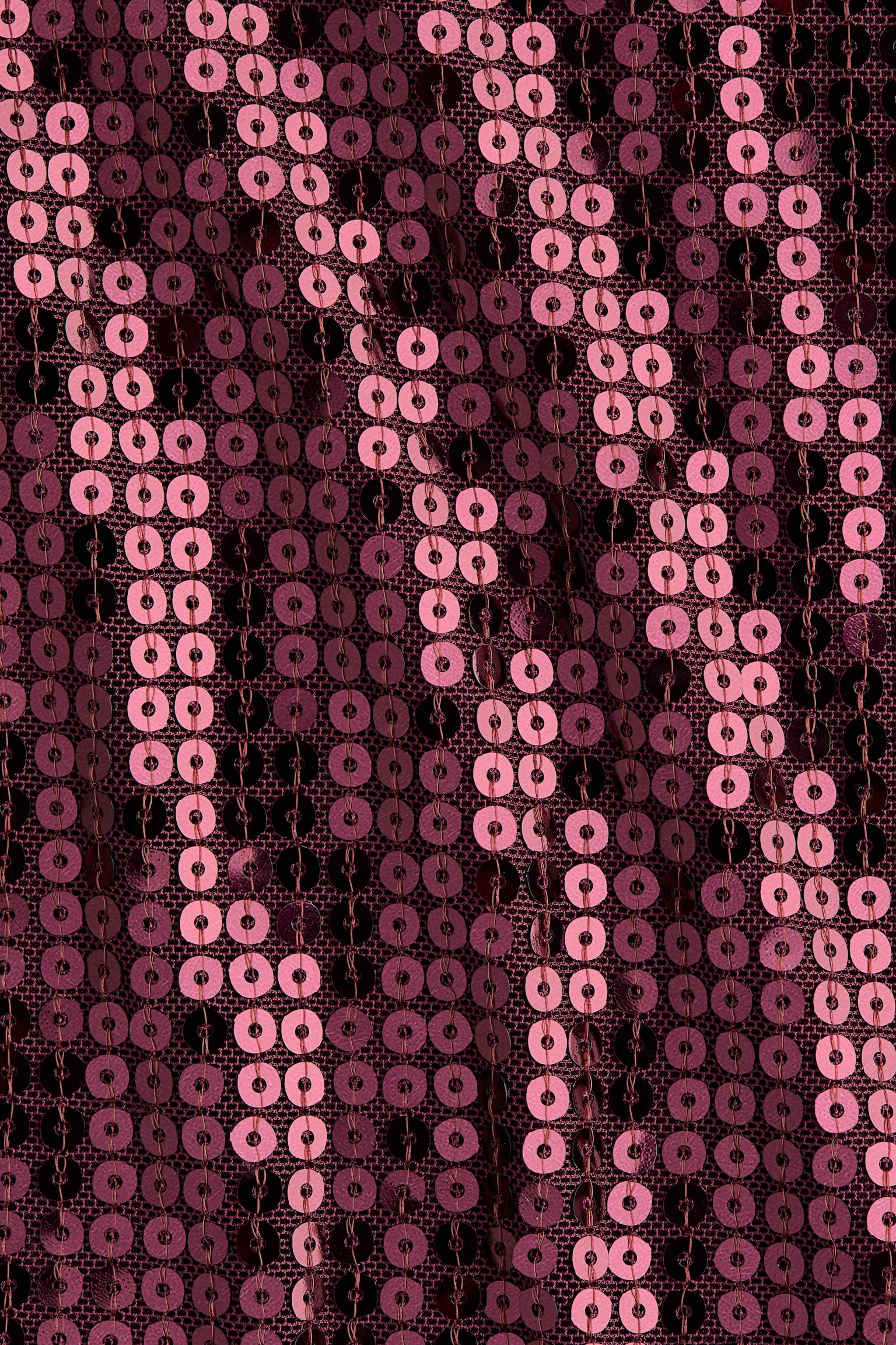 Sequined skirt - Burgundy/Brown/Black - 3