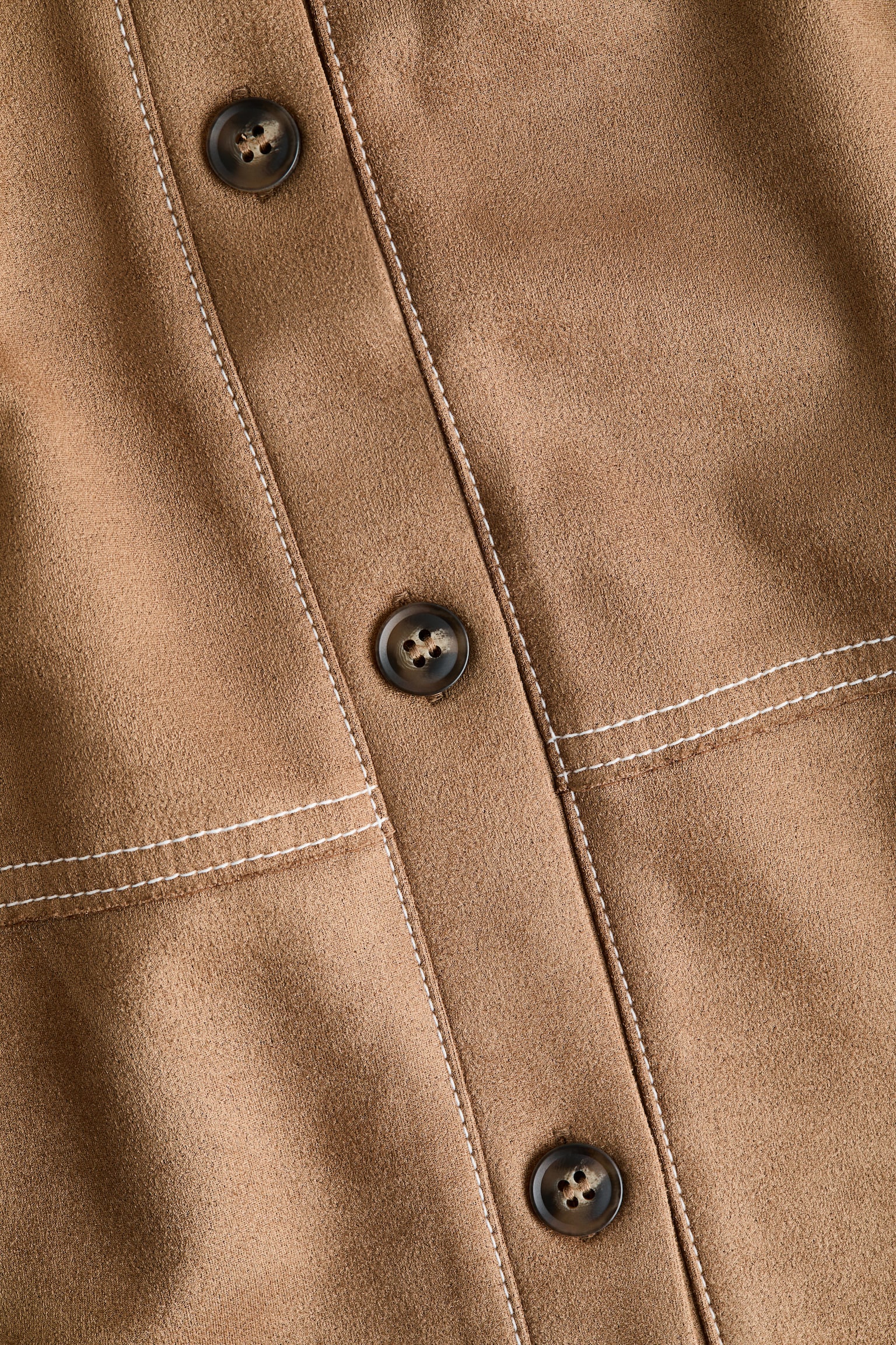 Short-sleeved shirt - Dark beige - 3