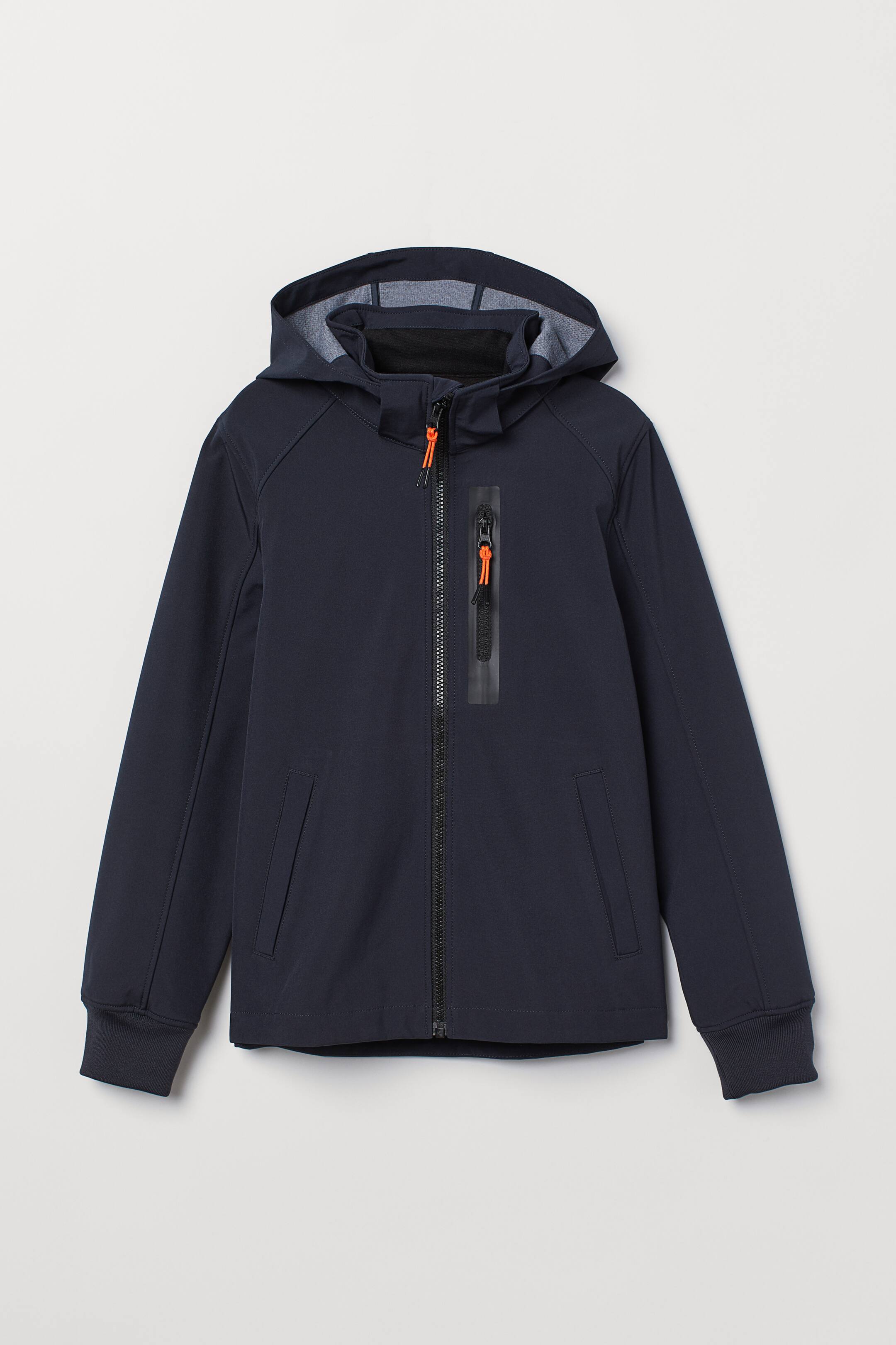 View larger image: Softshell jacket - Dark blue - Kids | H&M 1
