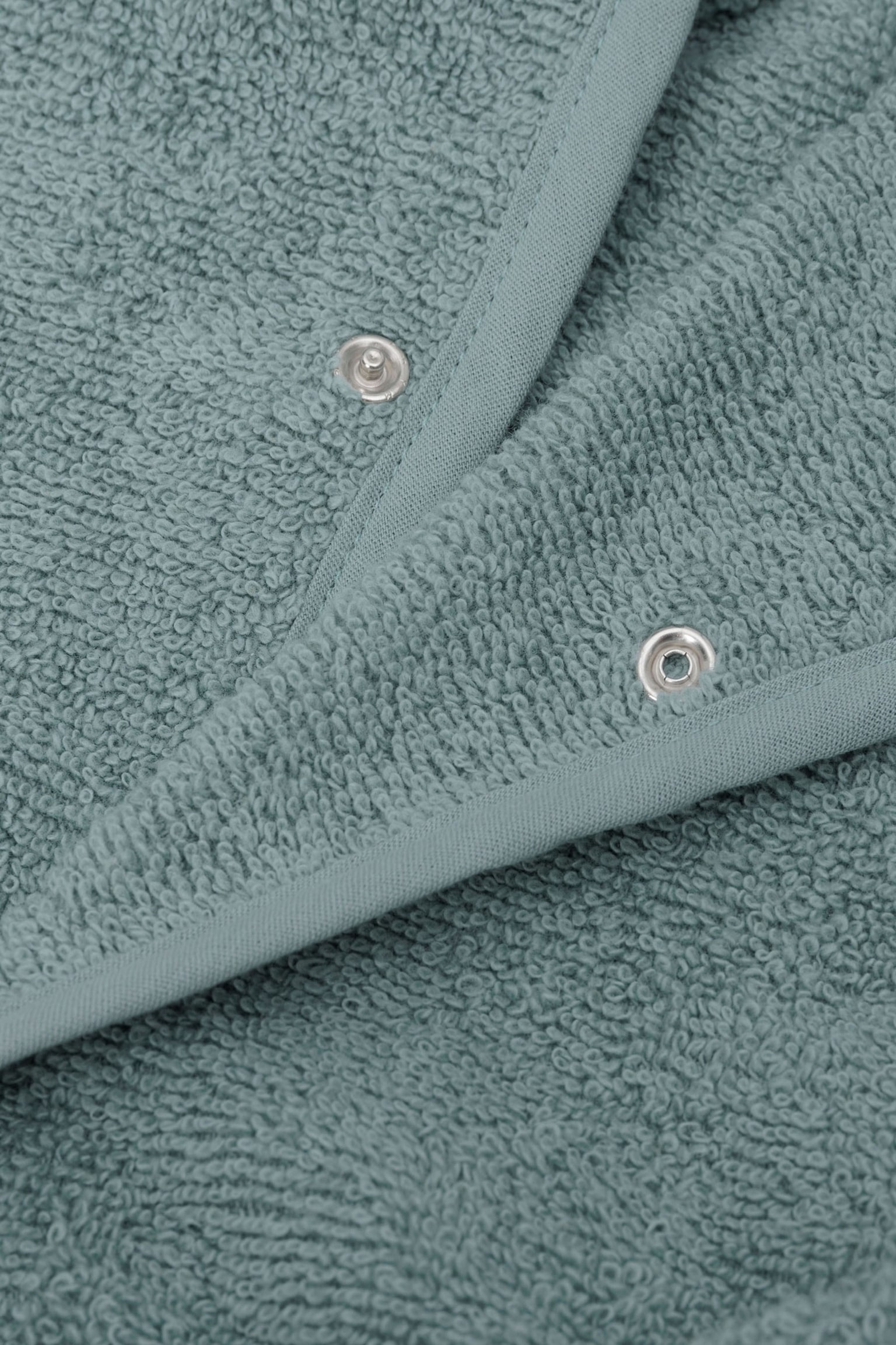 Terry Bathrobe 1-2 Years - Sea Green/Ash Green/Biscuit/Nougat/Wild Rose - 4