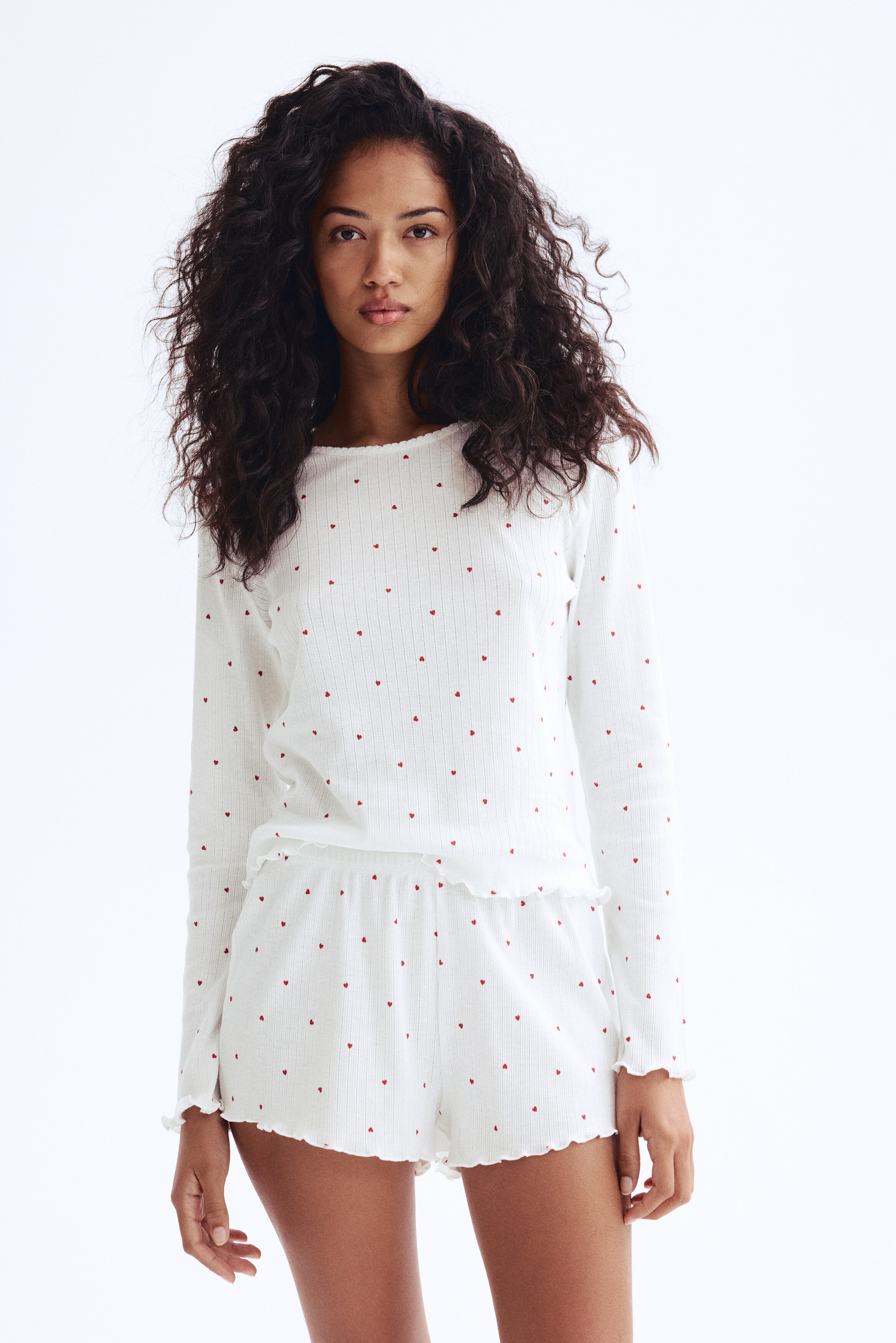 Pointelle pyjamas