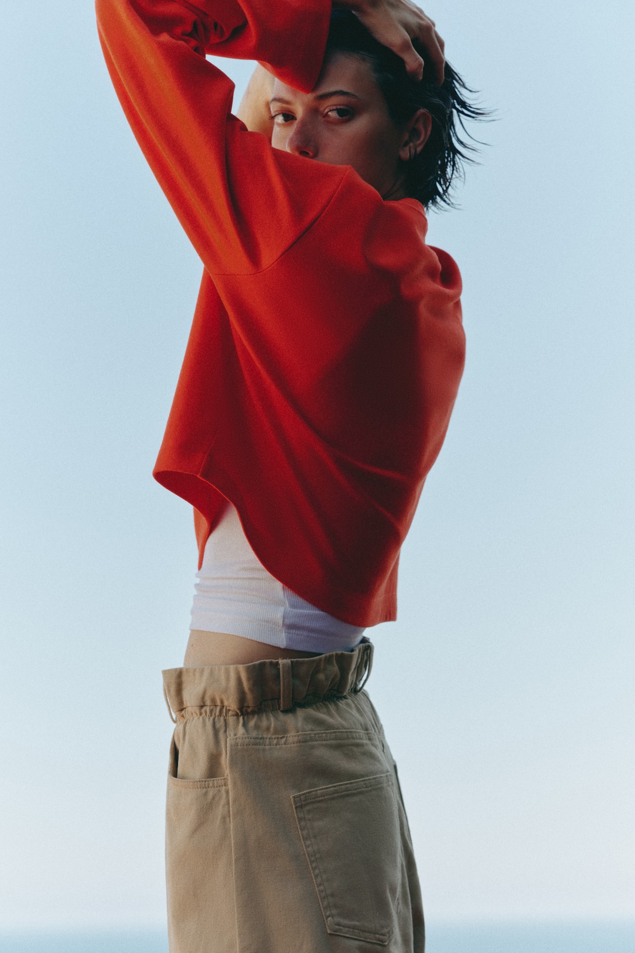 Paper-Bag Bermuda Shorts - image 3
