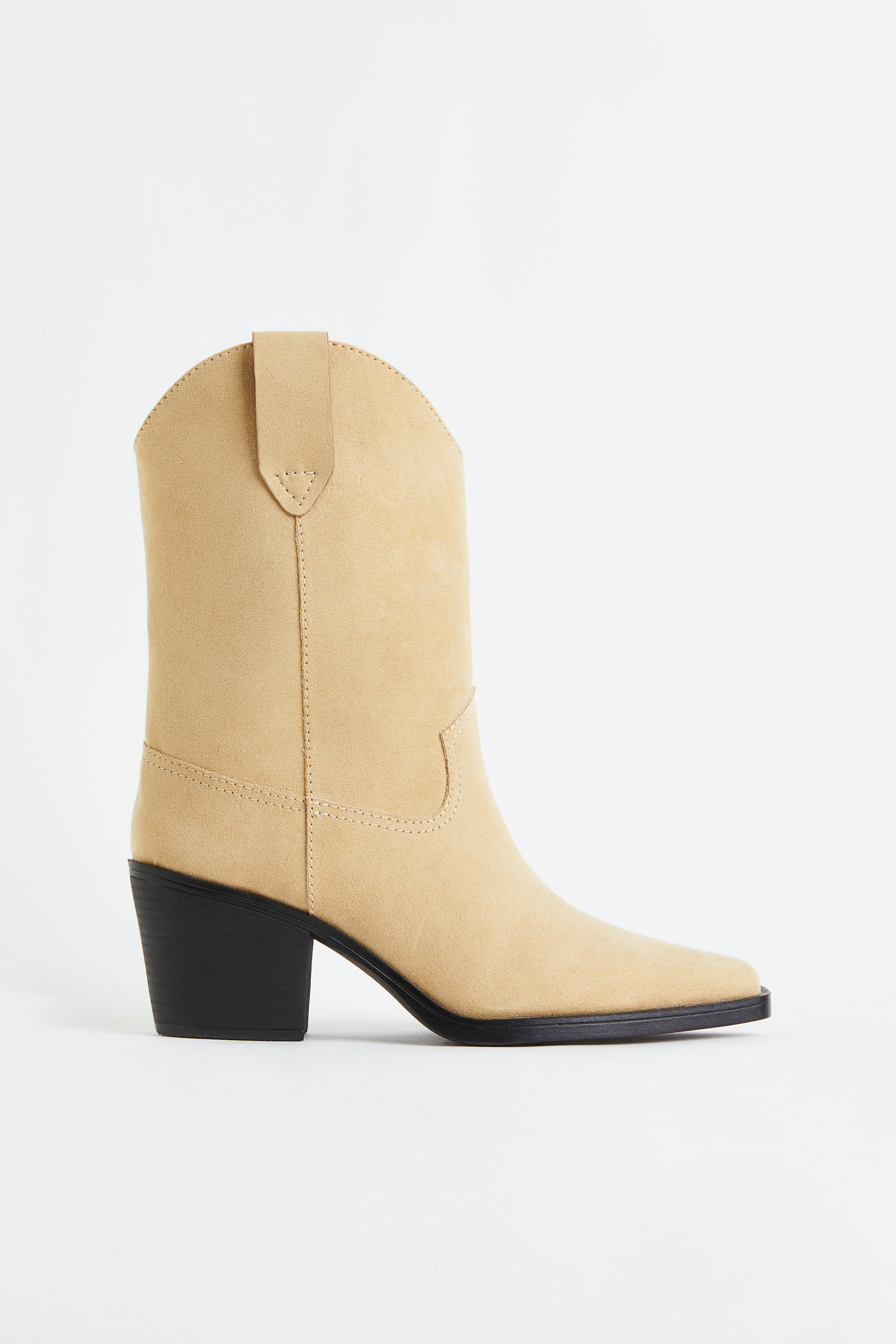 Boots western beige online