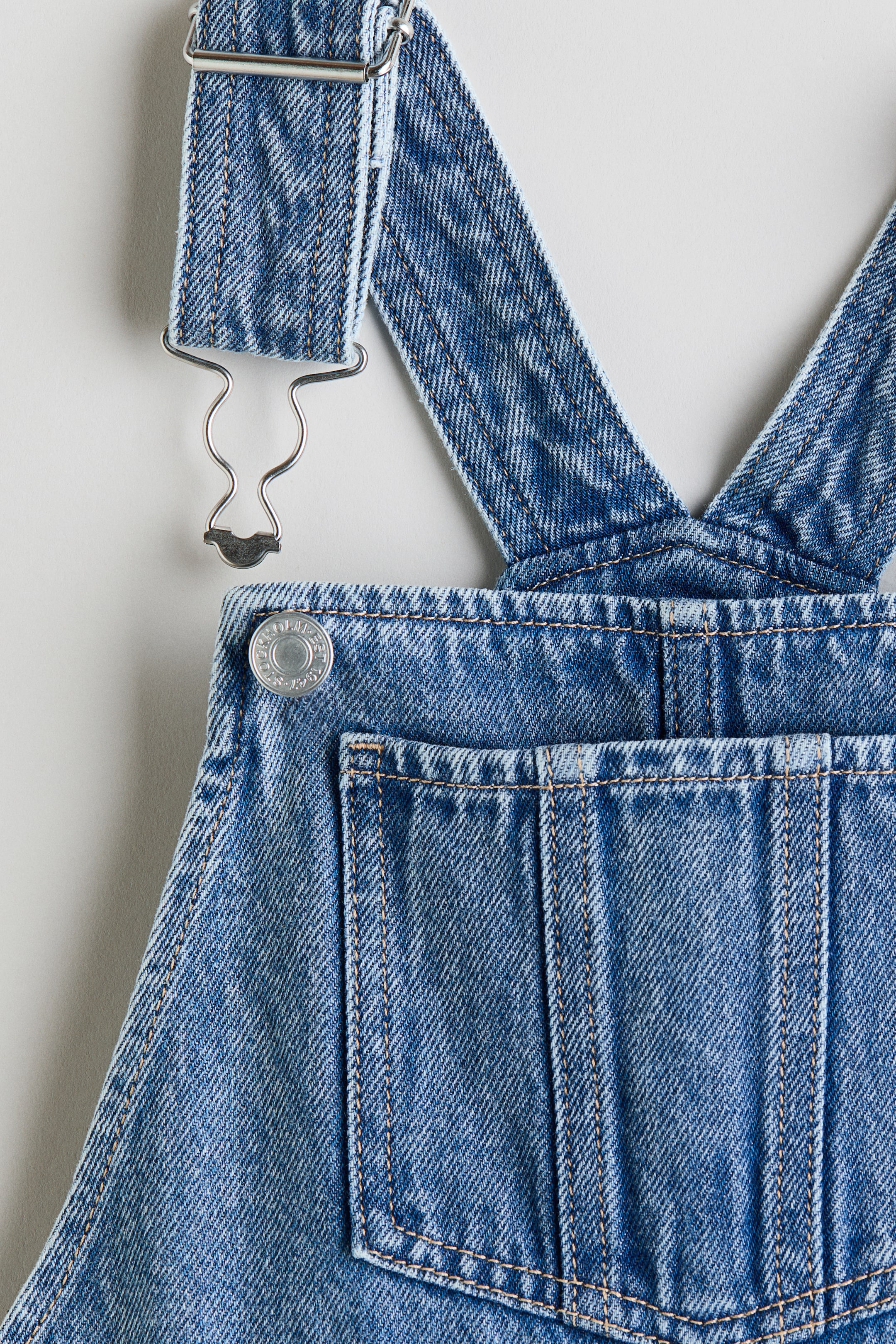 Детские платья H&M Denim Overall Dress — фото 2