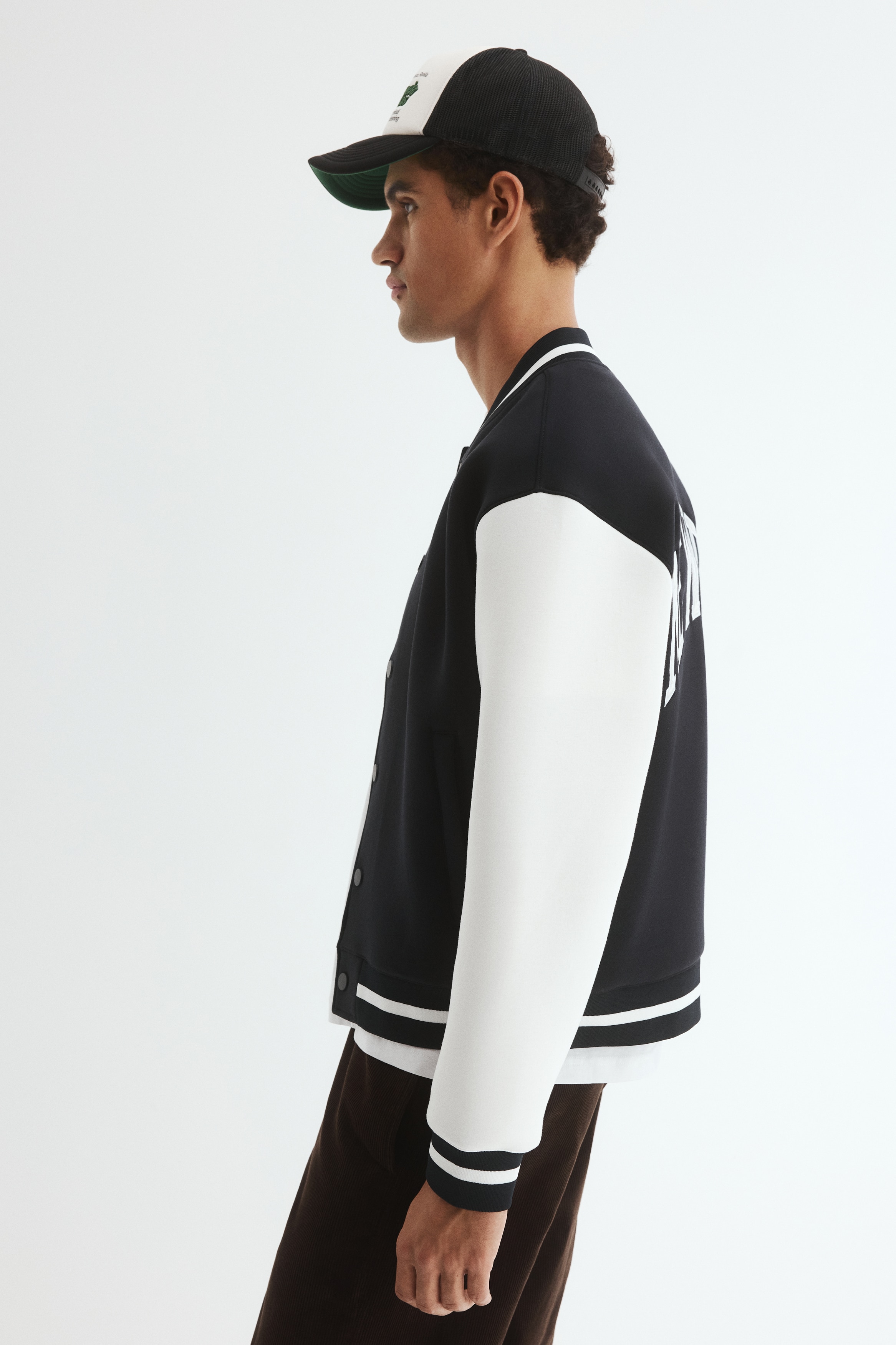 Loose Fit Baseball jacket