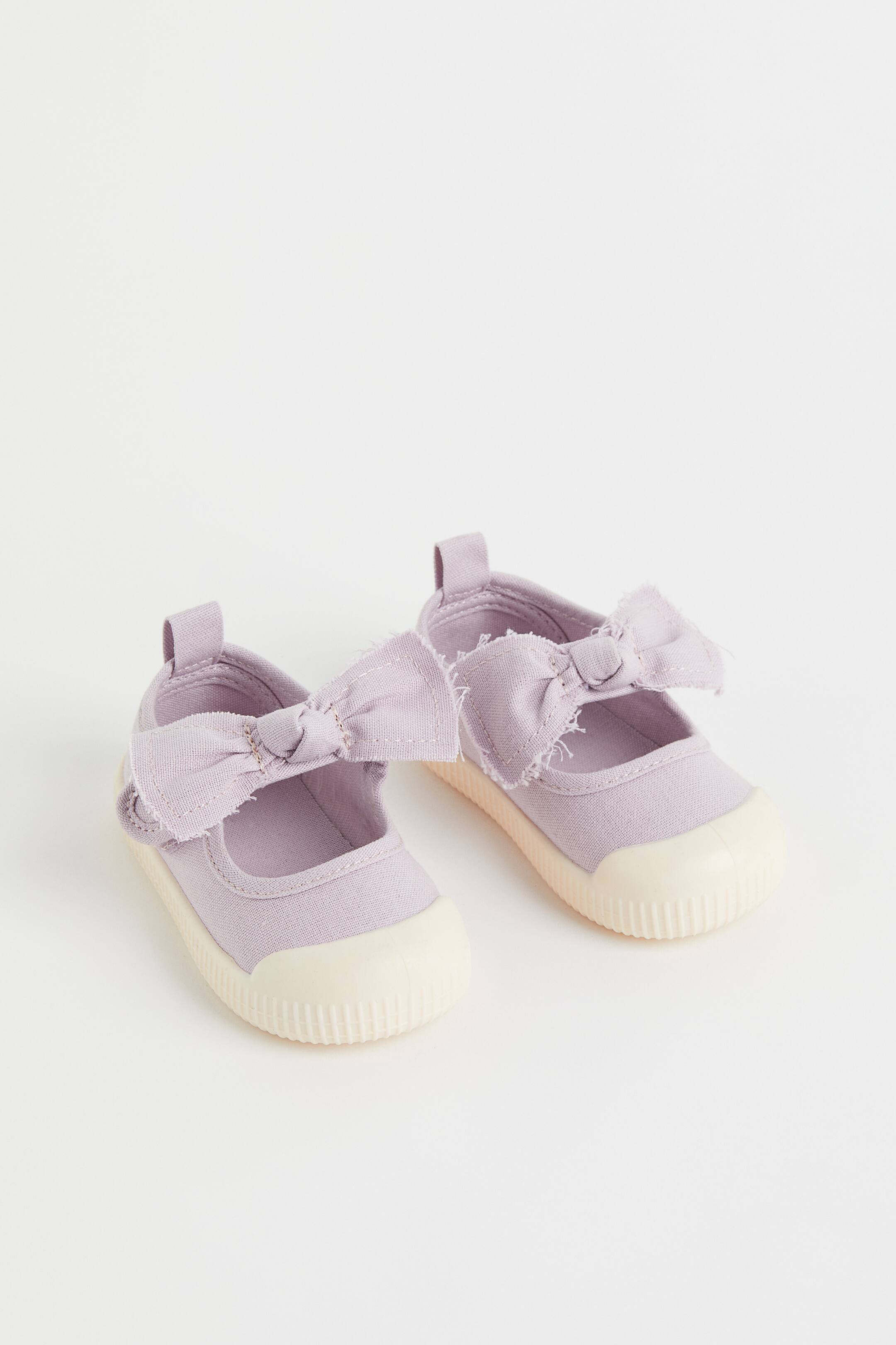 View larger image: Cotton canvas sandals - Light purple - Kids | H&M 1