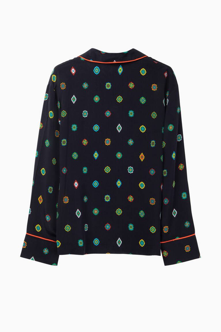 KENZO x H&M Camisa Tamanho 34 Multicor PRE-LOVED SENHORA