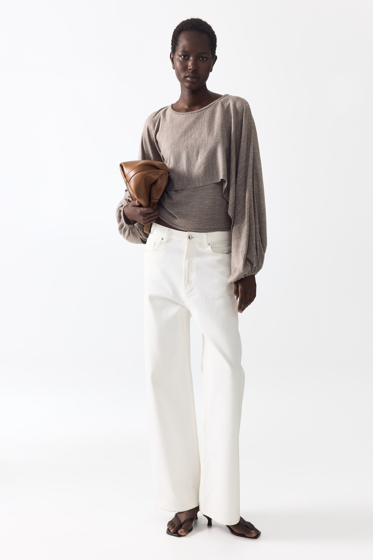 Layered Fine-Knit Top - image 5
