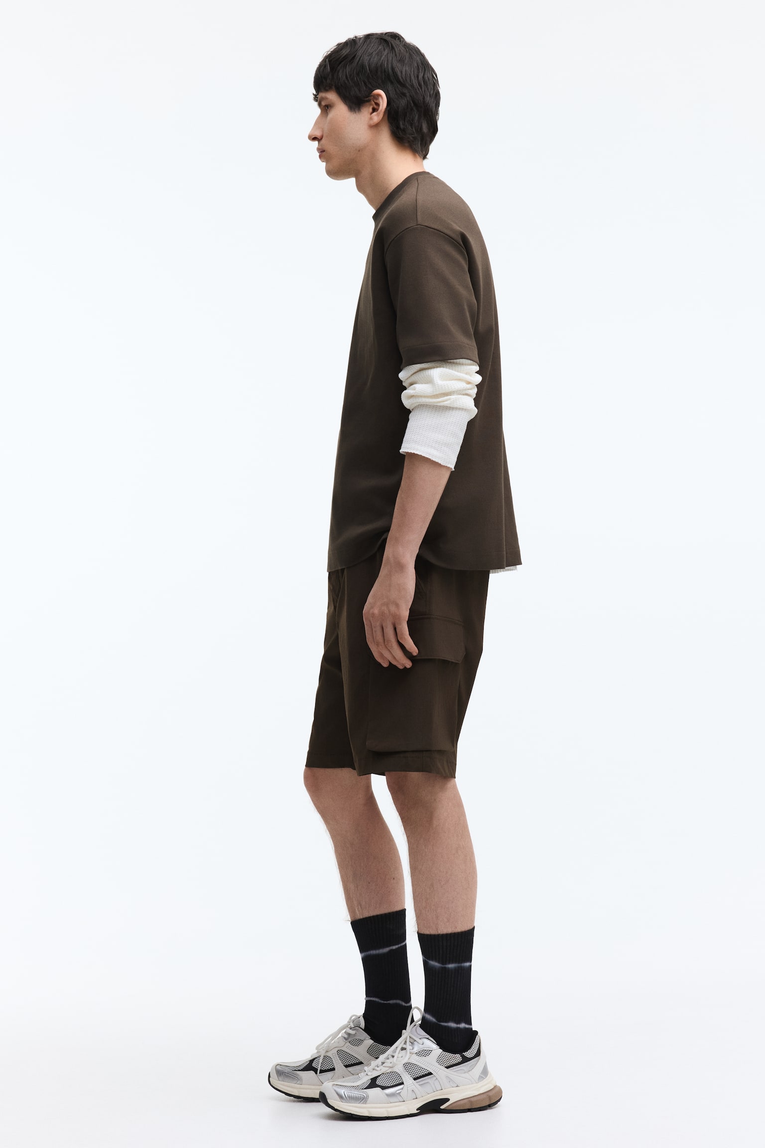 Regular Fit Cargo shorts - 5