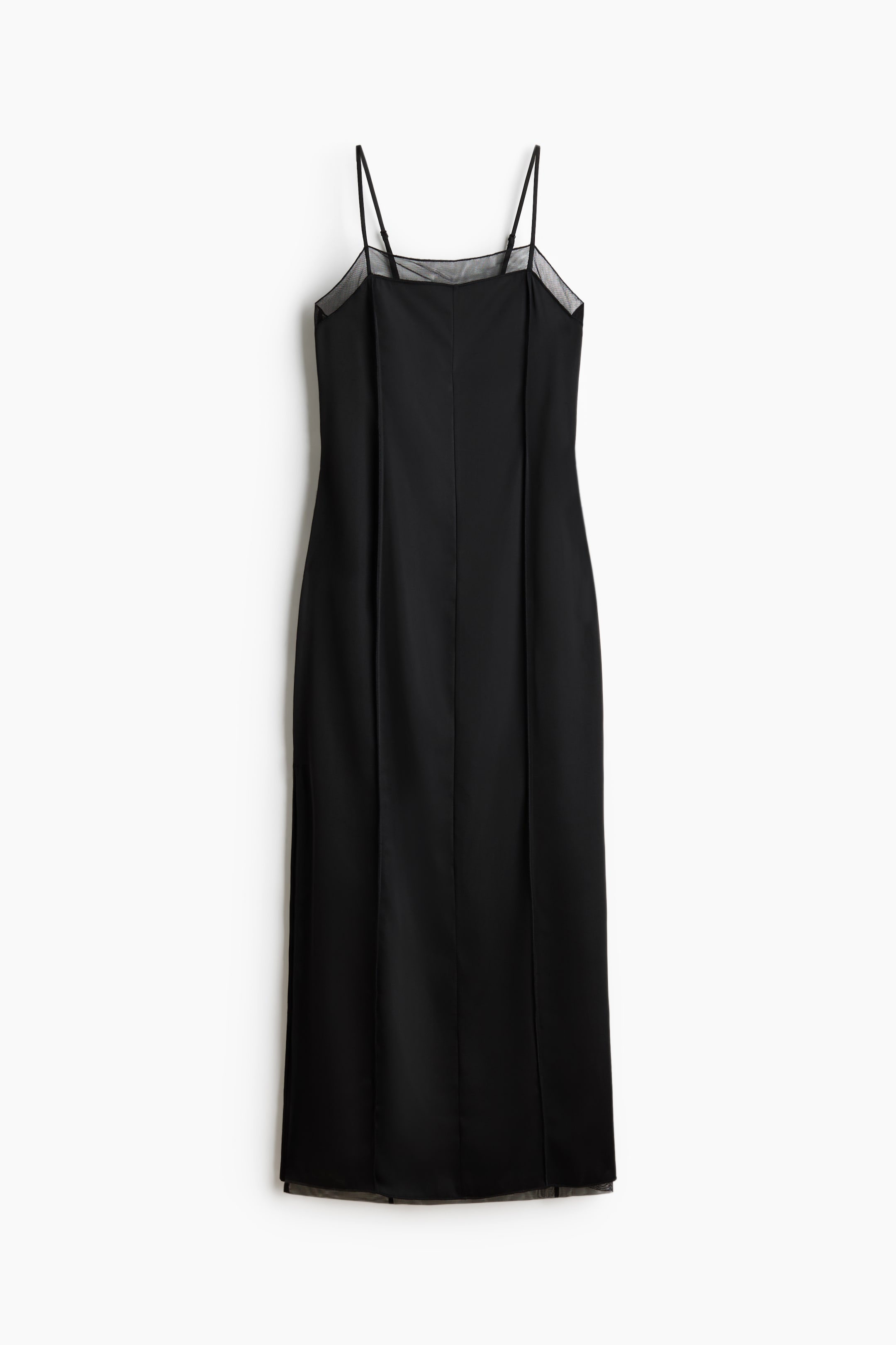 Layered Satin Dress