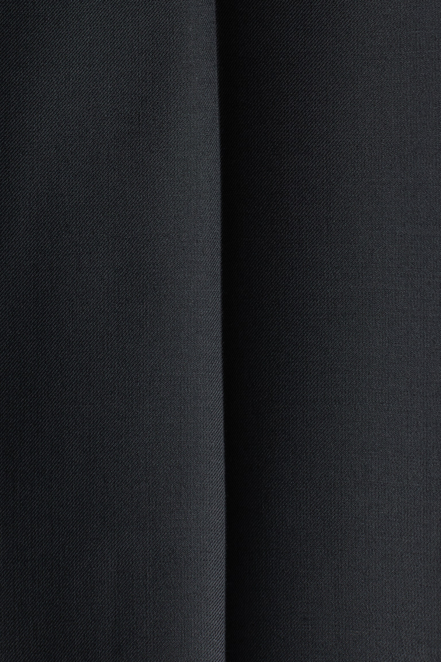 Мужские брюки H&M Regular-Fit Wool-Blend Tuxedo, цвет: Чёрный — фото 5