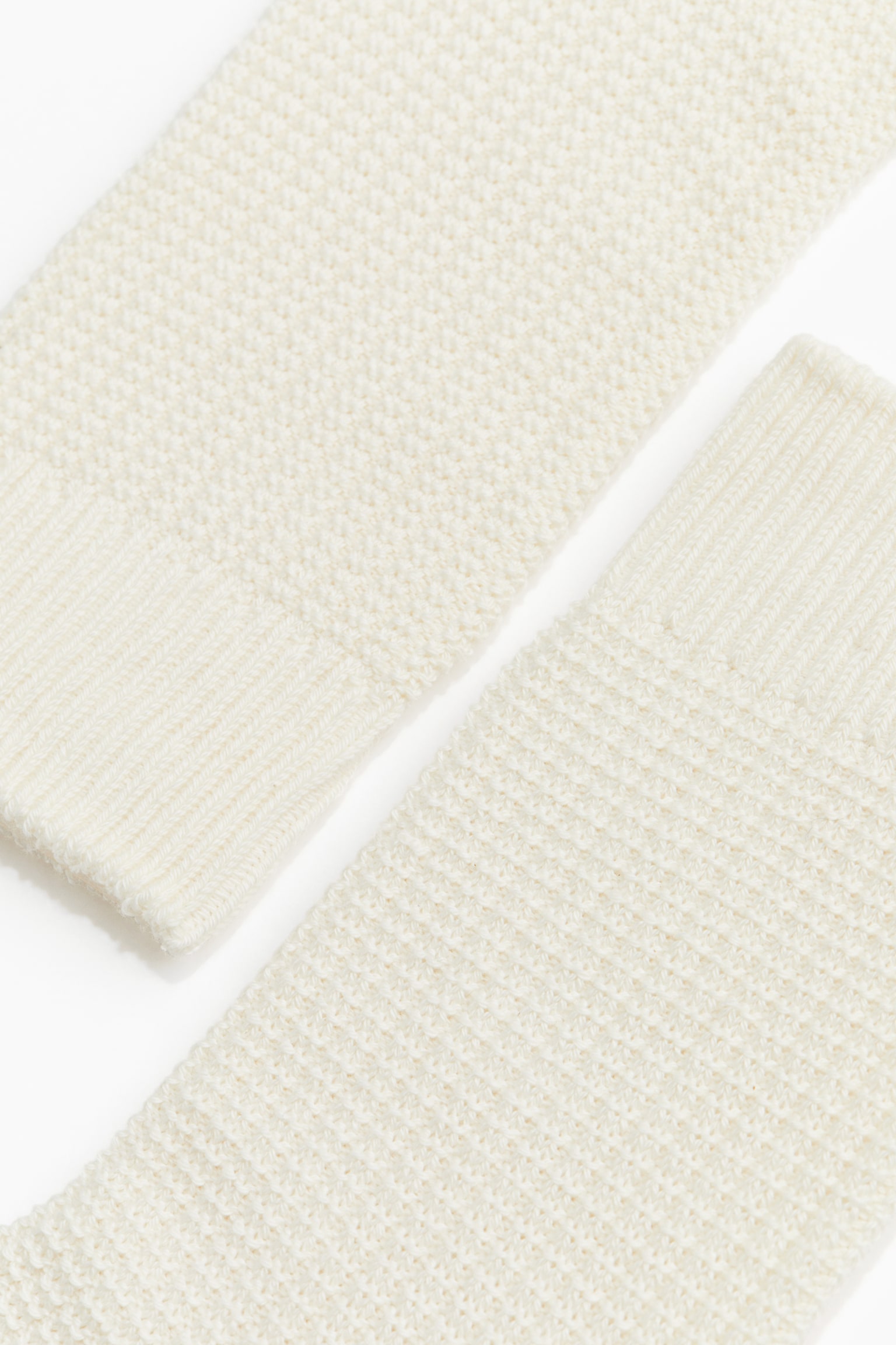 Waffled socks - Cream/Navy blue/Light grey marl/Dark grey - 2