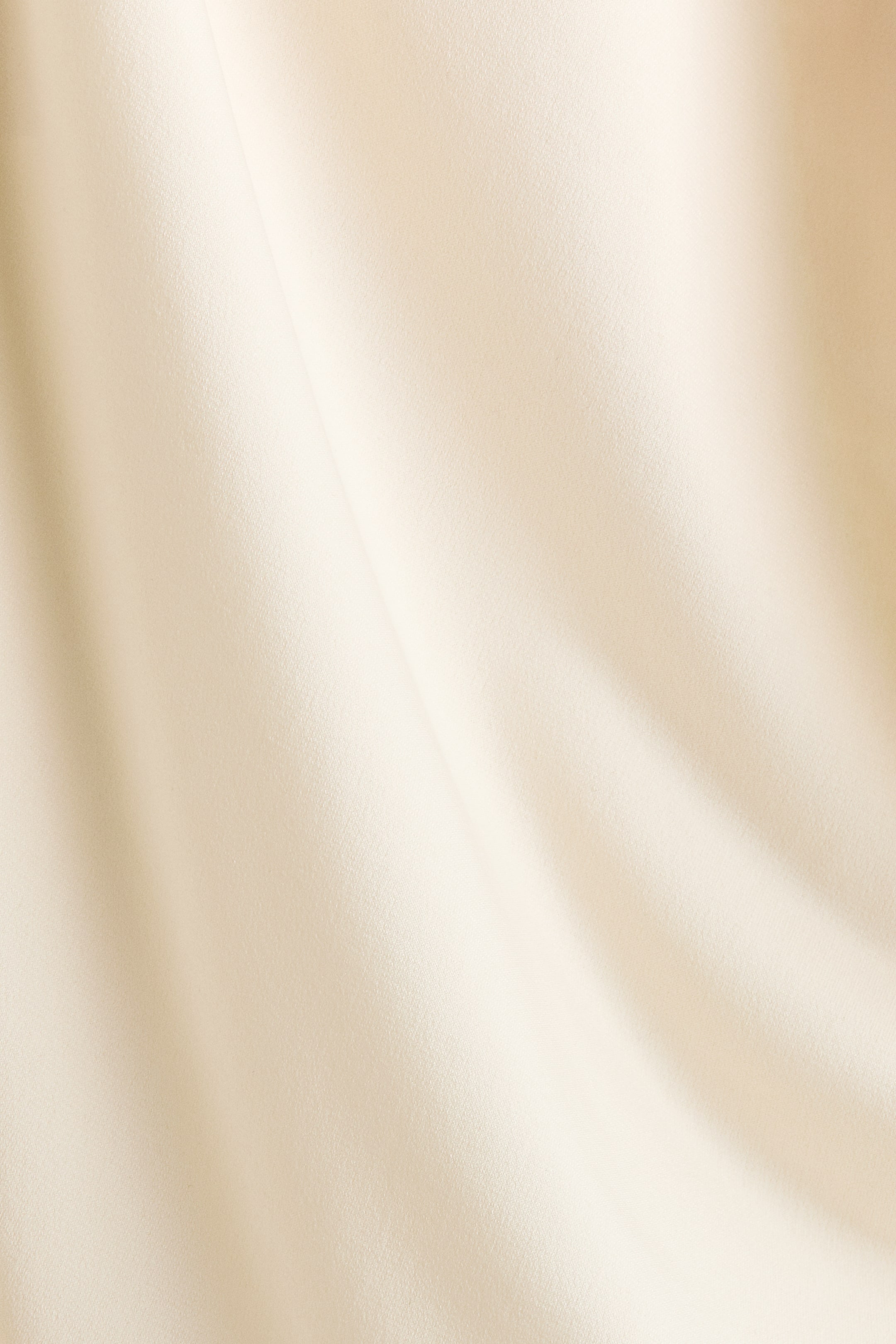 Draped Top with Stand-Up Collar