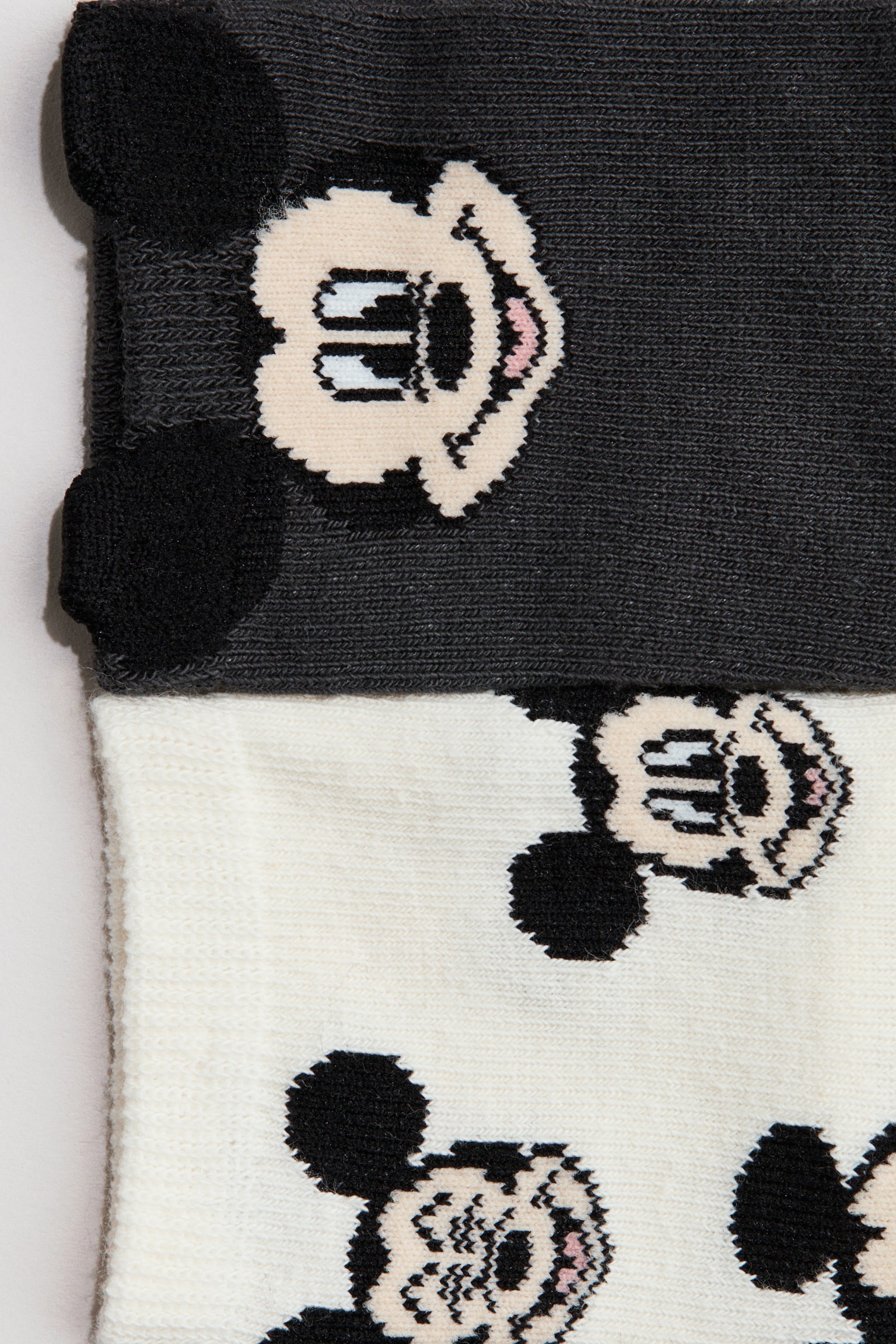 Носки Motif-detail для детей, 3 шт. — H&M, цвет: Серый — фото 3
