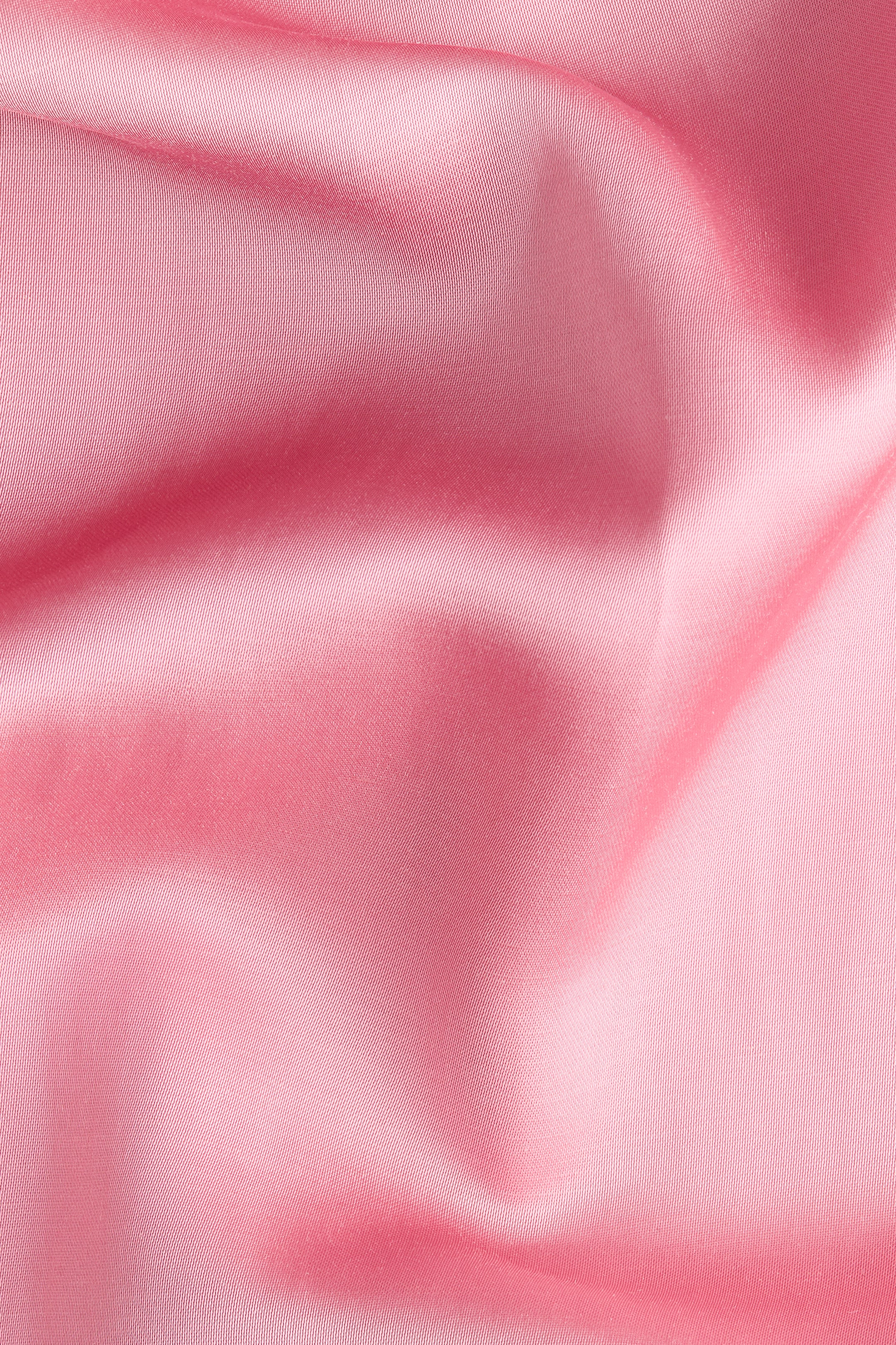 One-Shoulder Satin Kaftan Dress