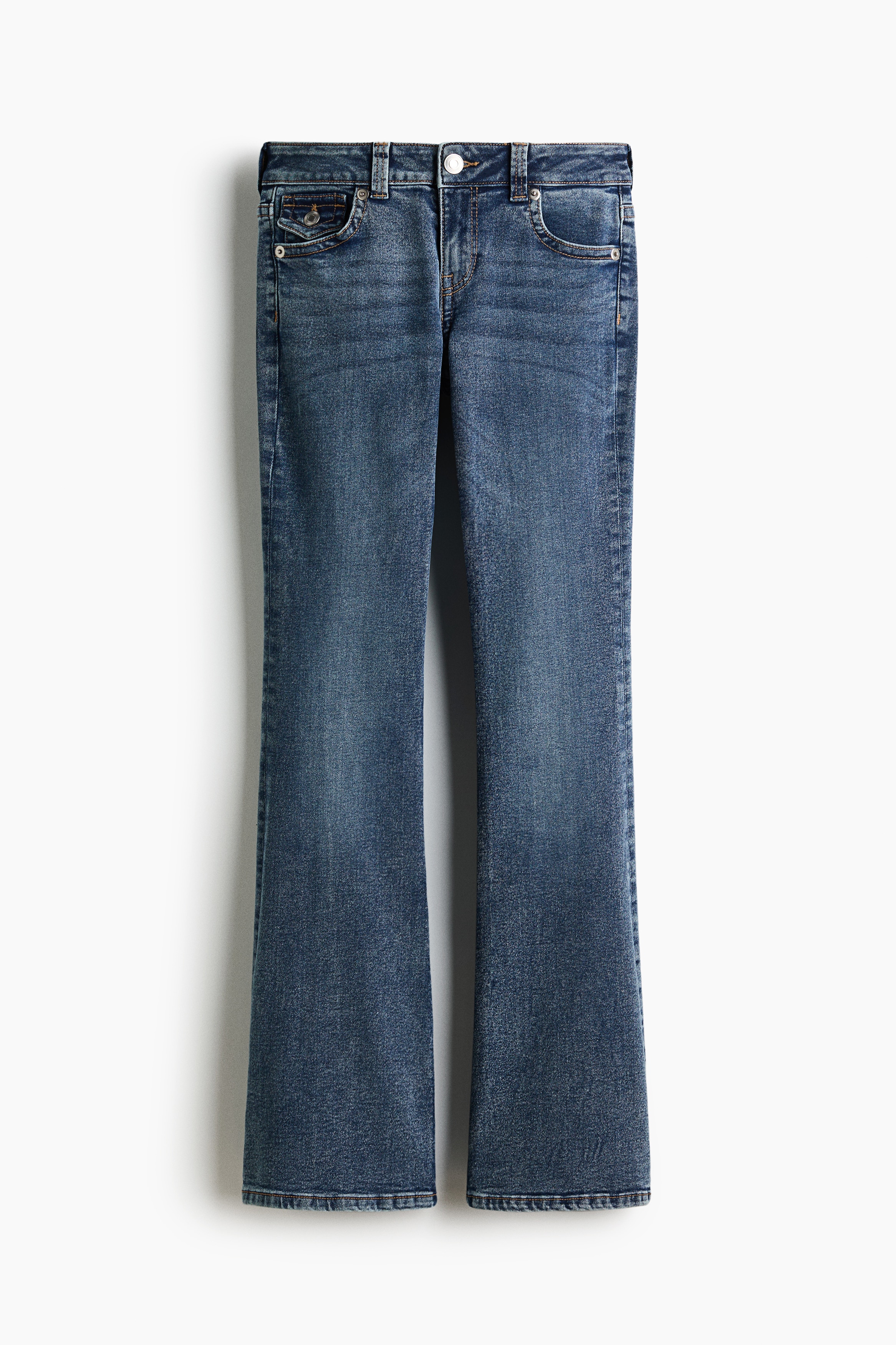 Flared Low Jeans - Denim blue/Dark denim blue/Washed black/Denim grey/Denim blue/Light denim blue