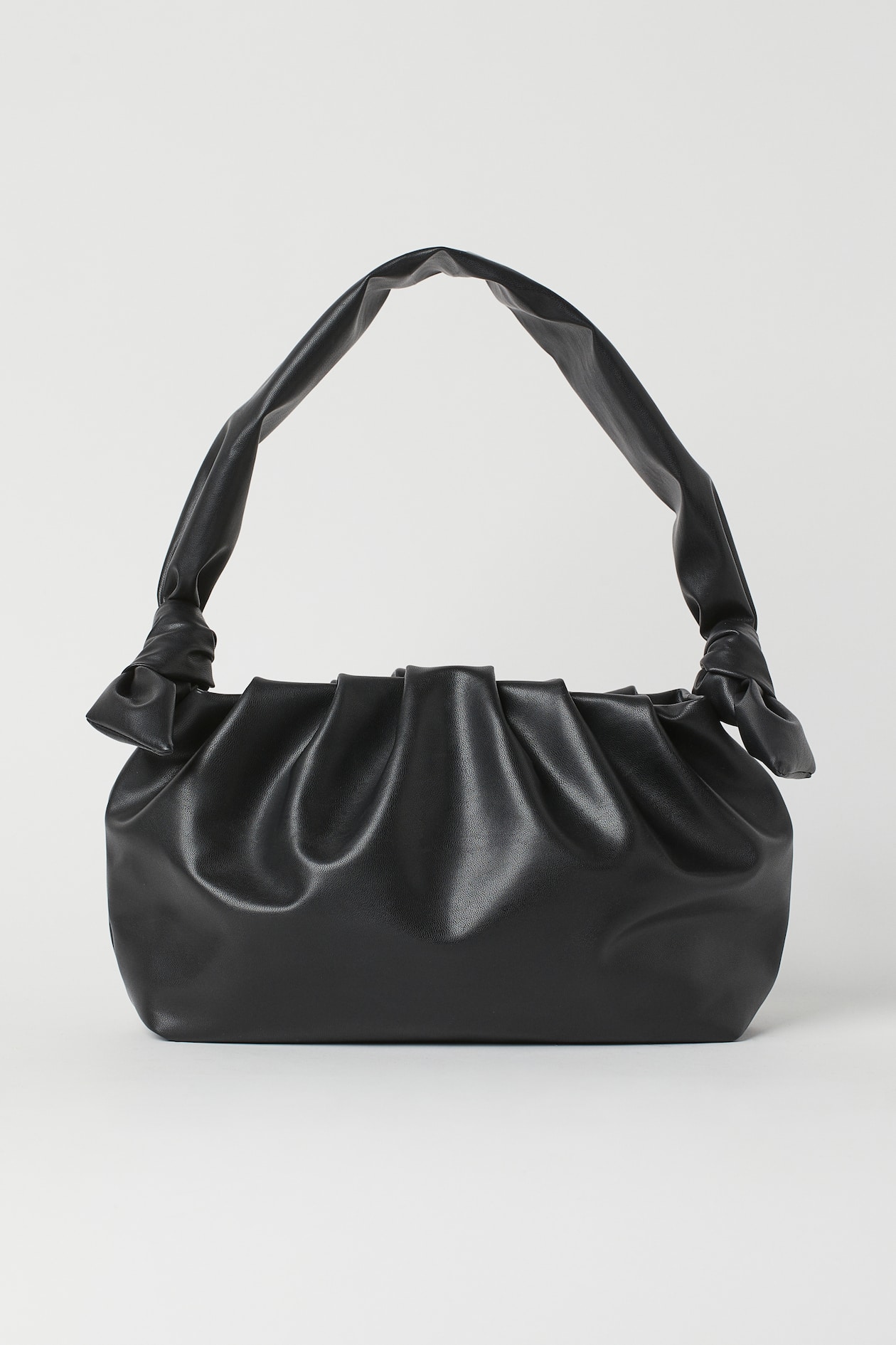 Gathered shoulder bag - Black - Ladies | H&M GB