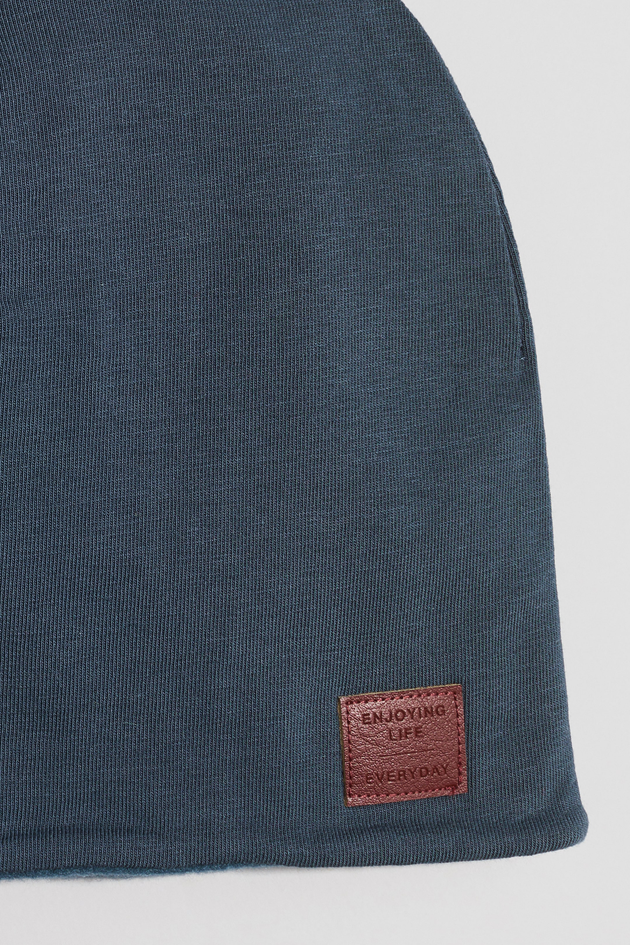 Fleece-Lined Cotton Beanie