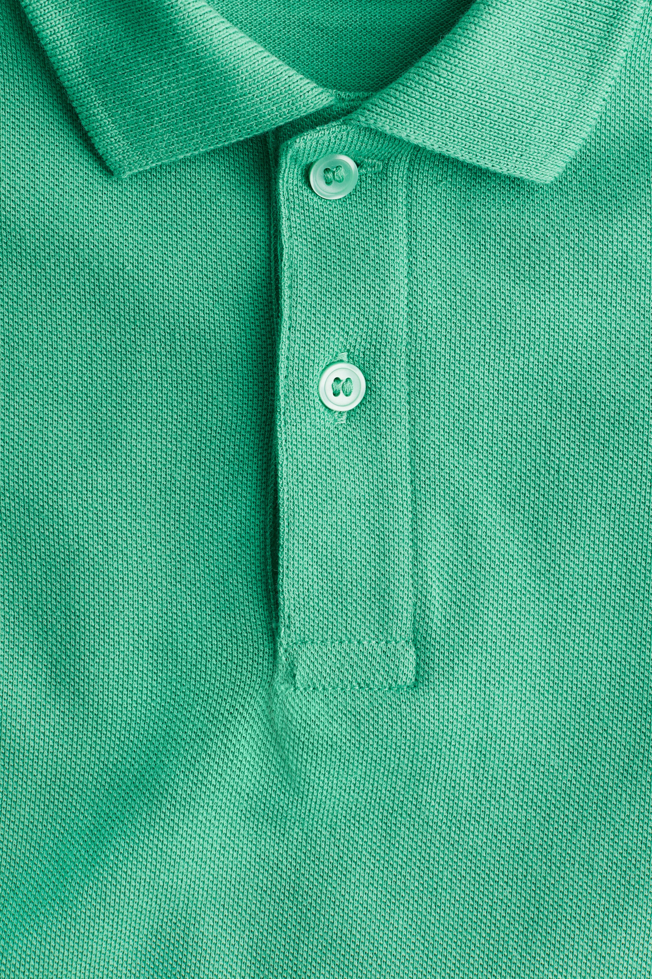 Cotton Pique Polo Shirt