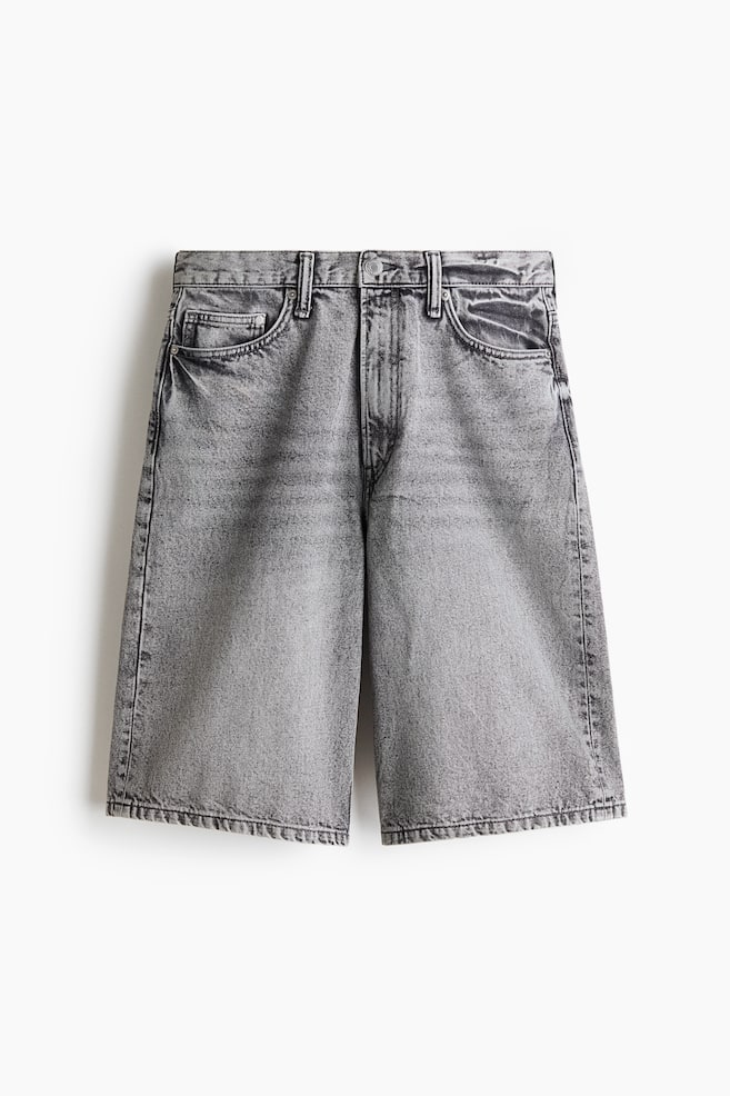 Vaquero corto Baggy - Gris denim/Azul denim/Negro denim/Azul denim claro/Azul denim/Gris denim/Beige - 1