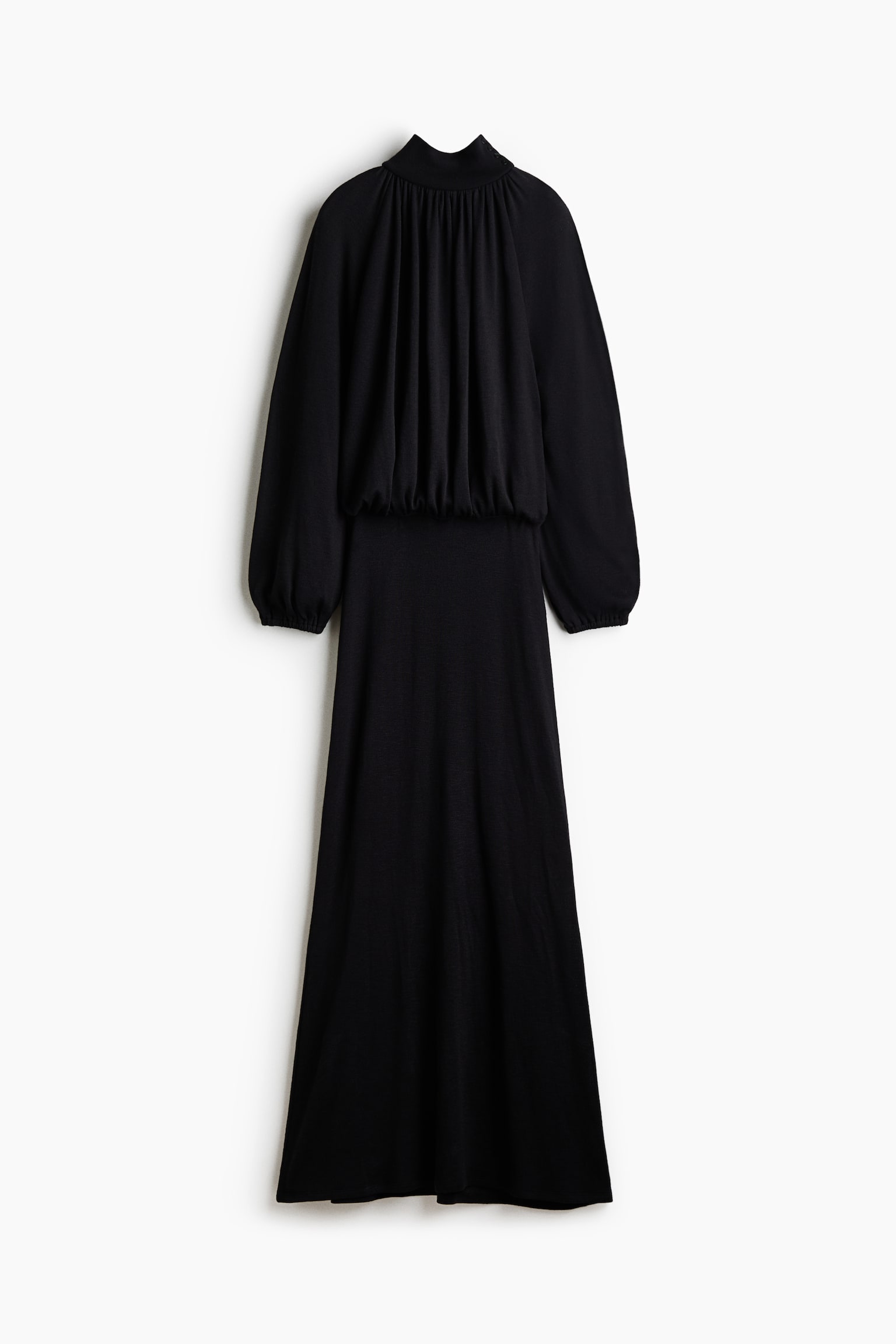 Sweatshirt dress - Black/Navy blue/Light blue/Black - 1