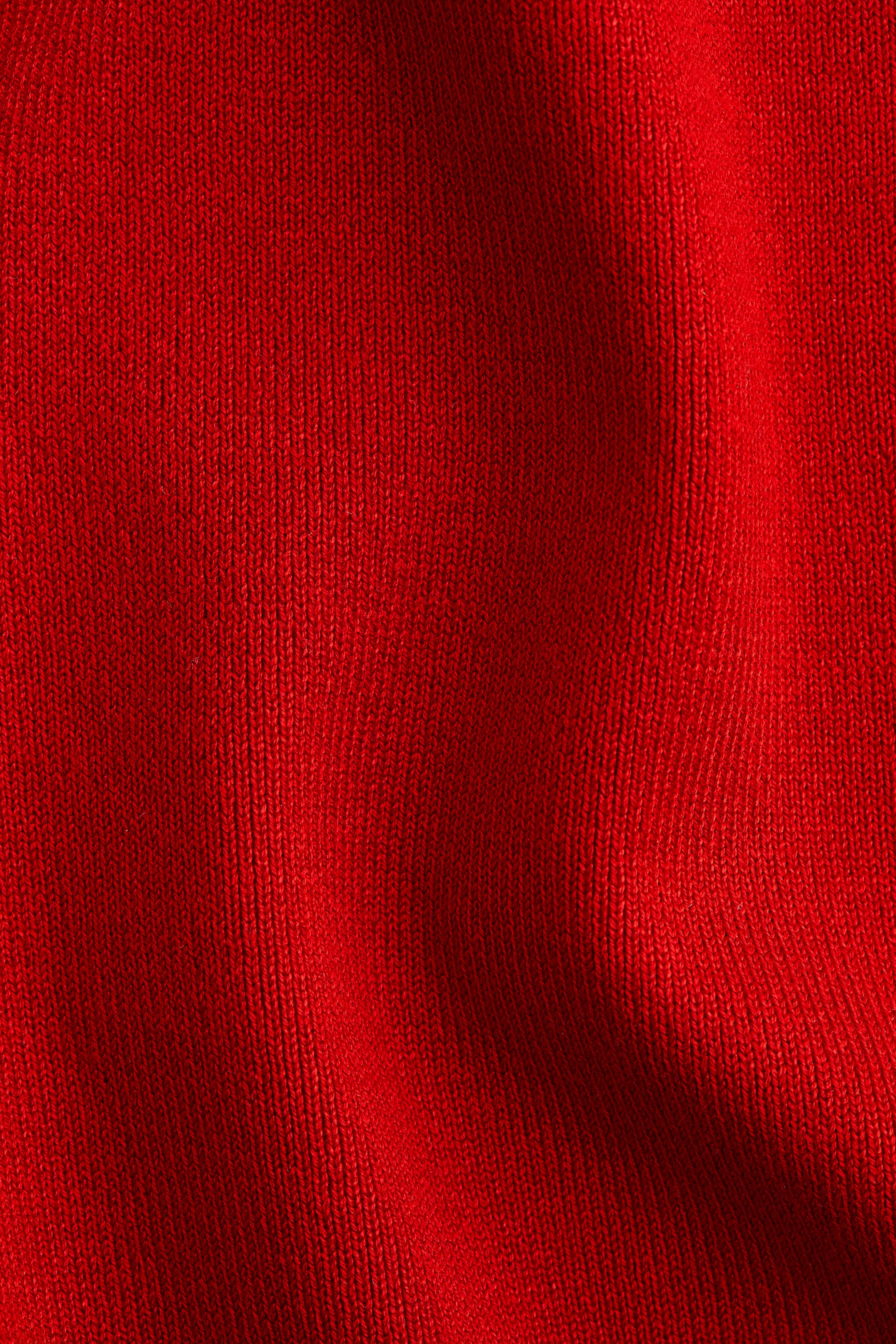 View larger image: Fine-Knit Sweater Vest - Red - Ladies | H&M US 5