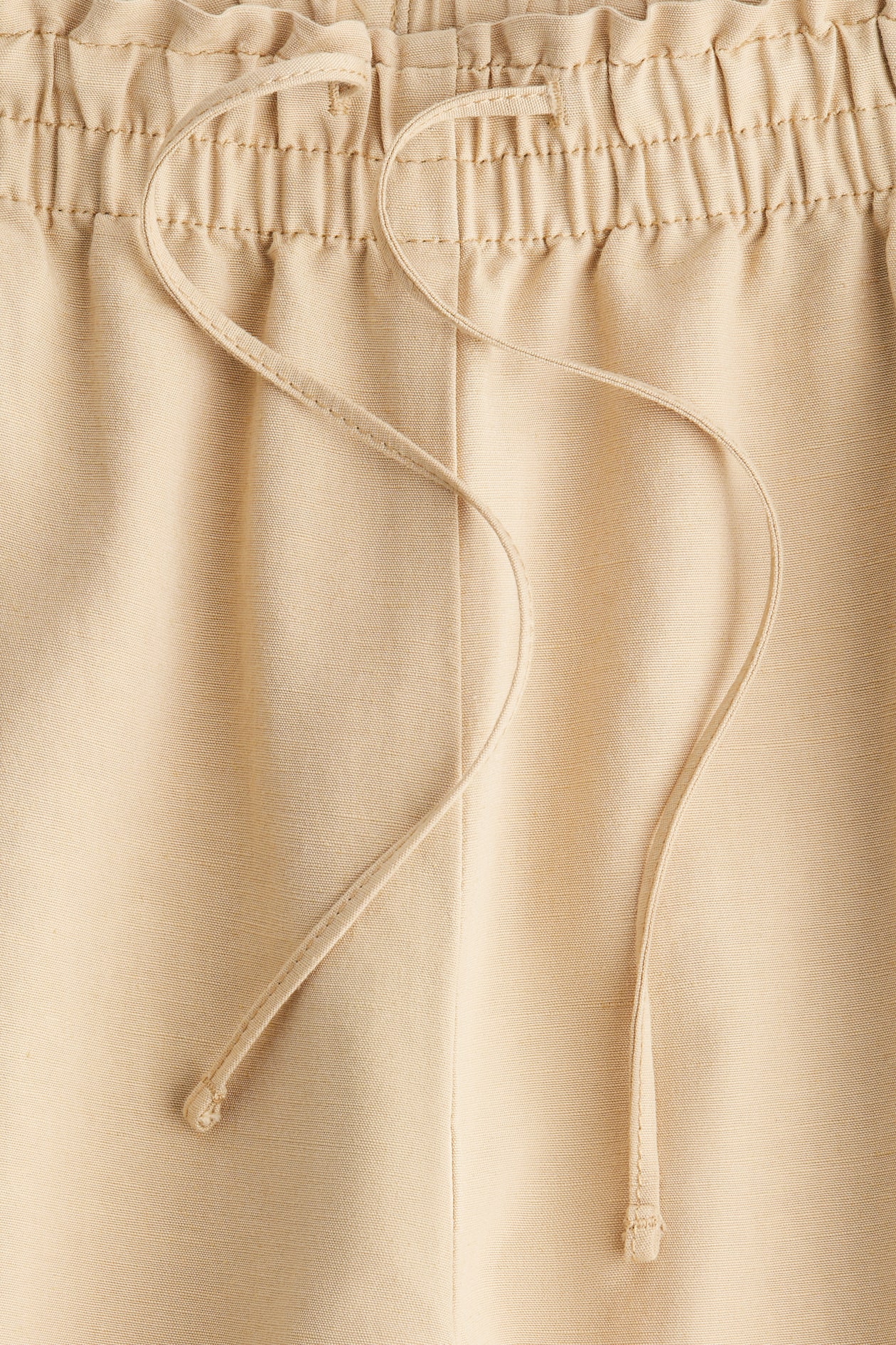 Linen-Blend Crop Pants - image 4