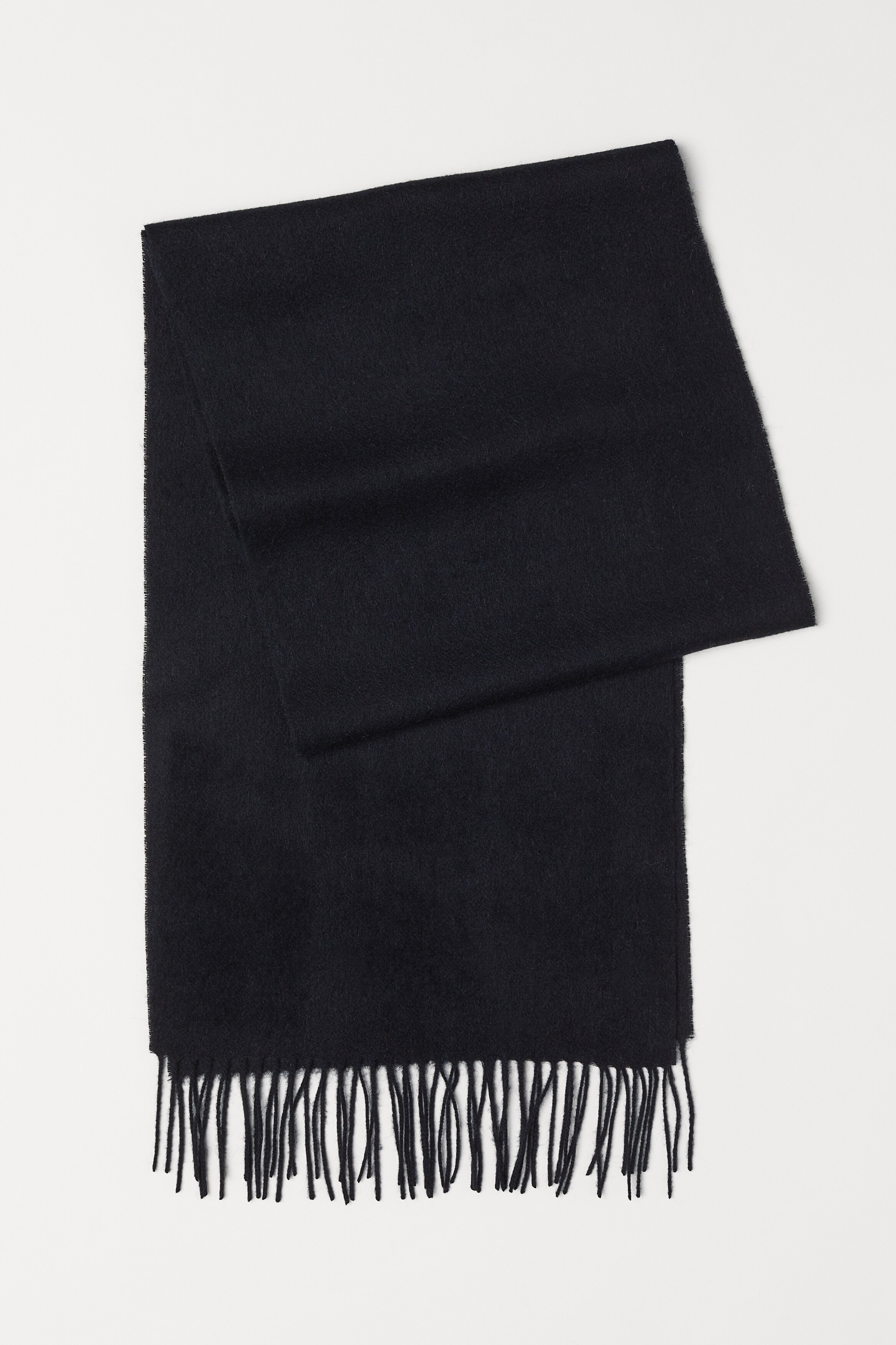 Écharpe Longue H&M En Laine Pastel - Bleu Clair Et Crème - Comme Neuve, Super Douce !