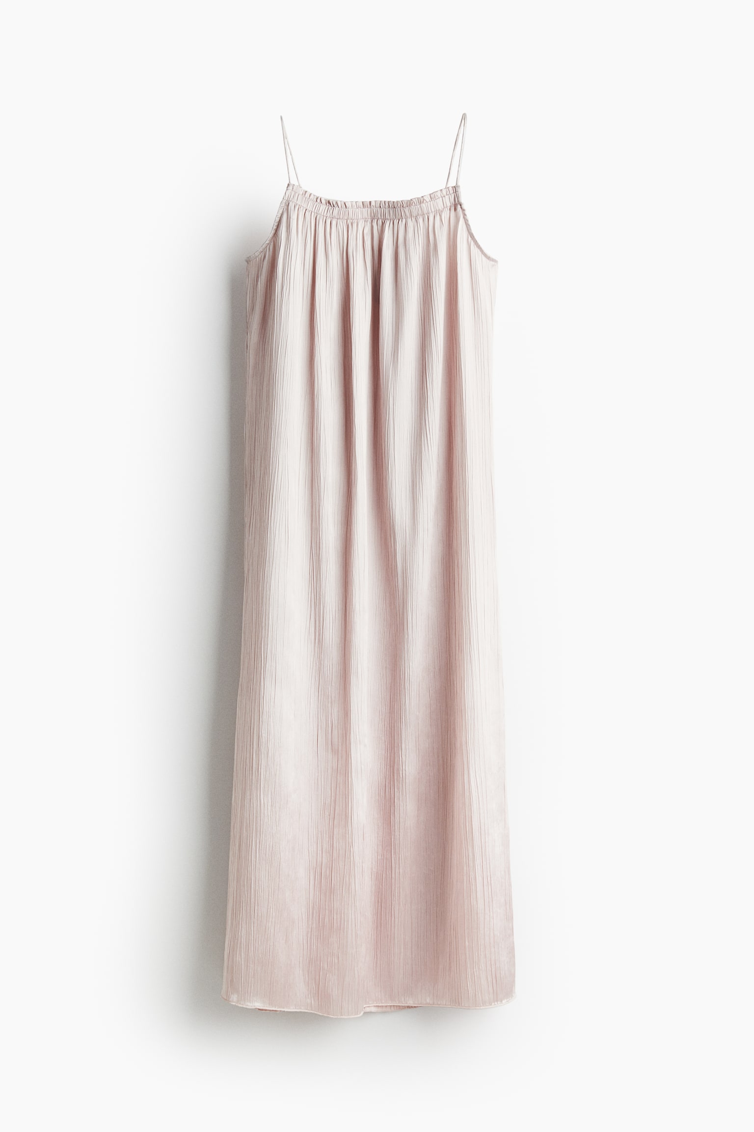 Satin Slip Dress - Light dusty pink/Black/Cream/Orange - 2