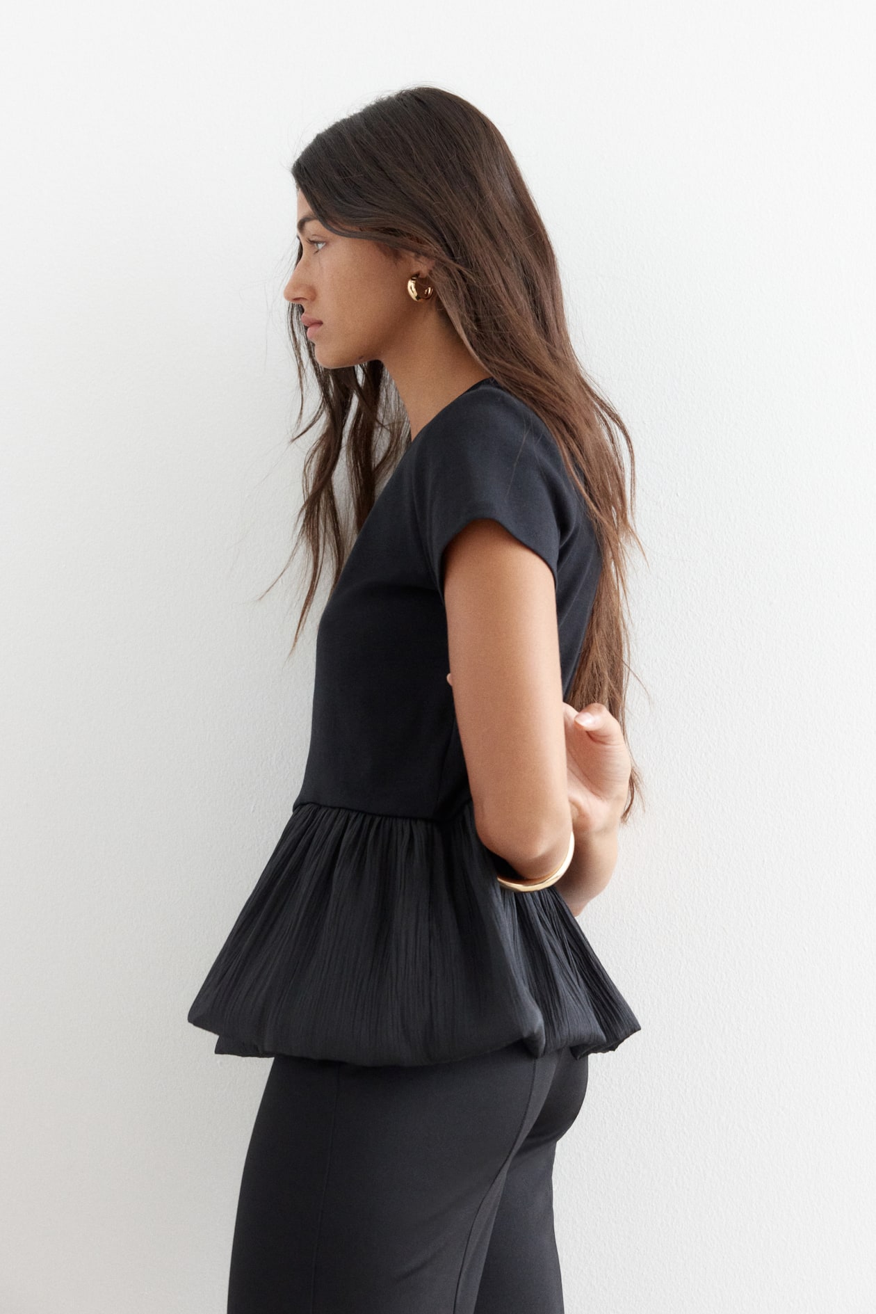 Bubble-Hem Top - image 2