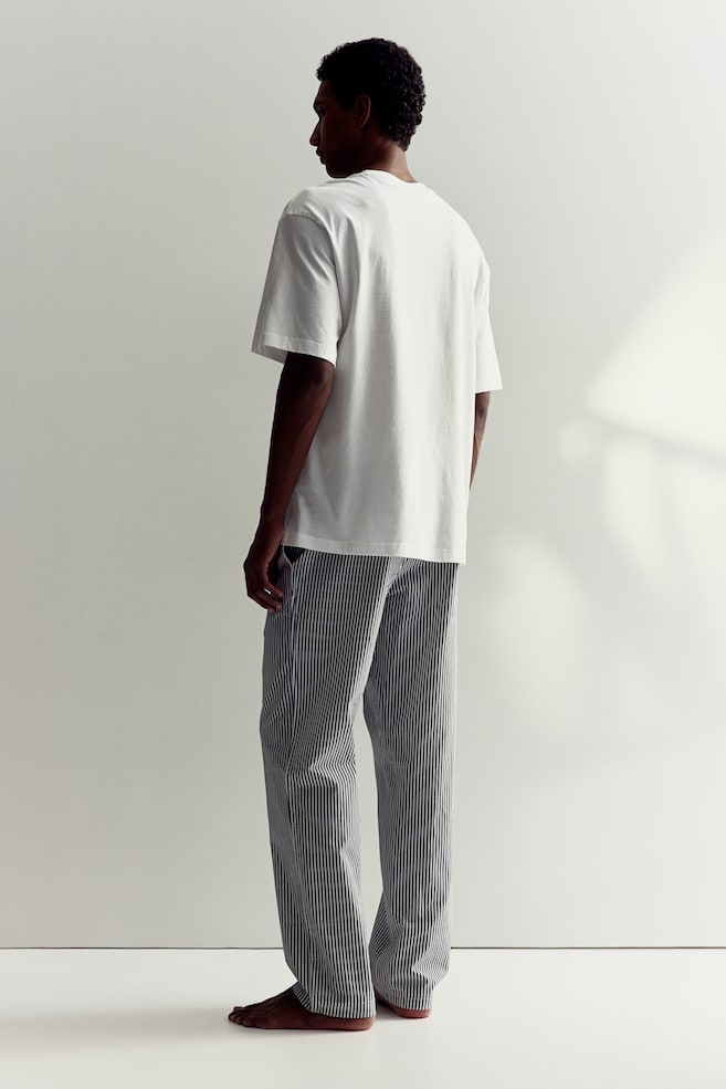 Regular Fit Pyjamasbukse - Mørk grå/Stripet/Lys kakigrønn/Rutet/Blå/Rutet/Mørk blå/dc/dc - 5