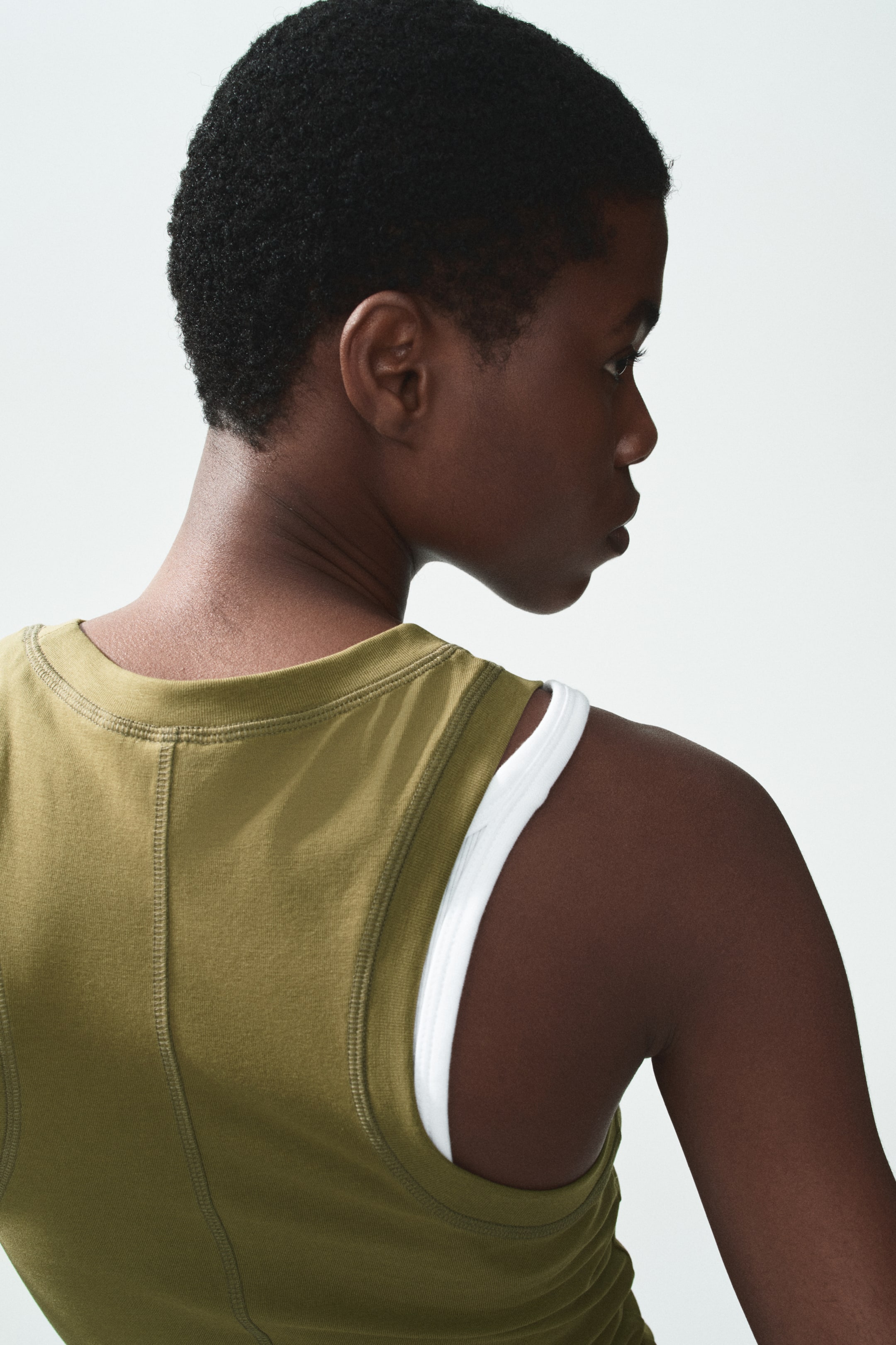 Flatlock-Seam Tank Top