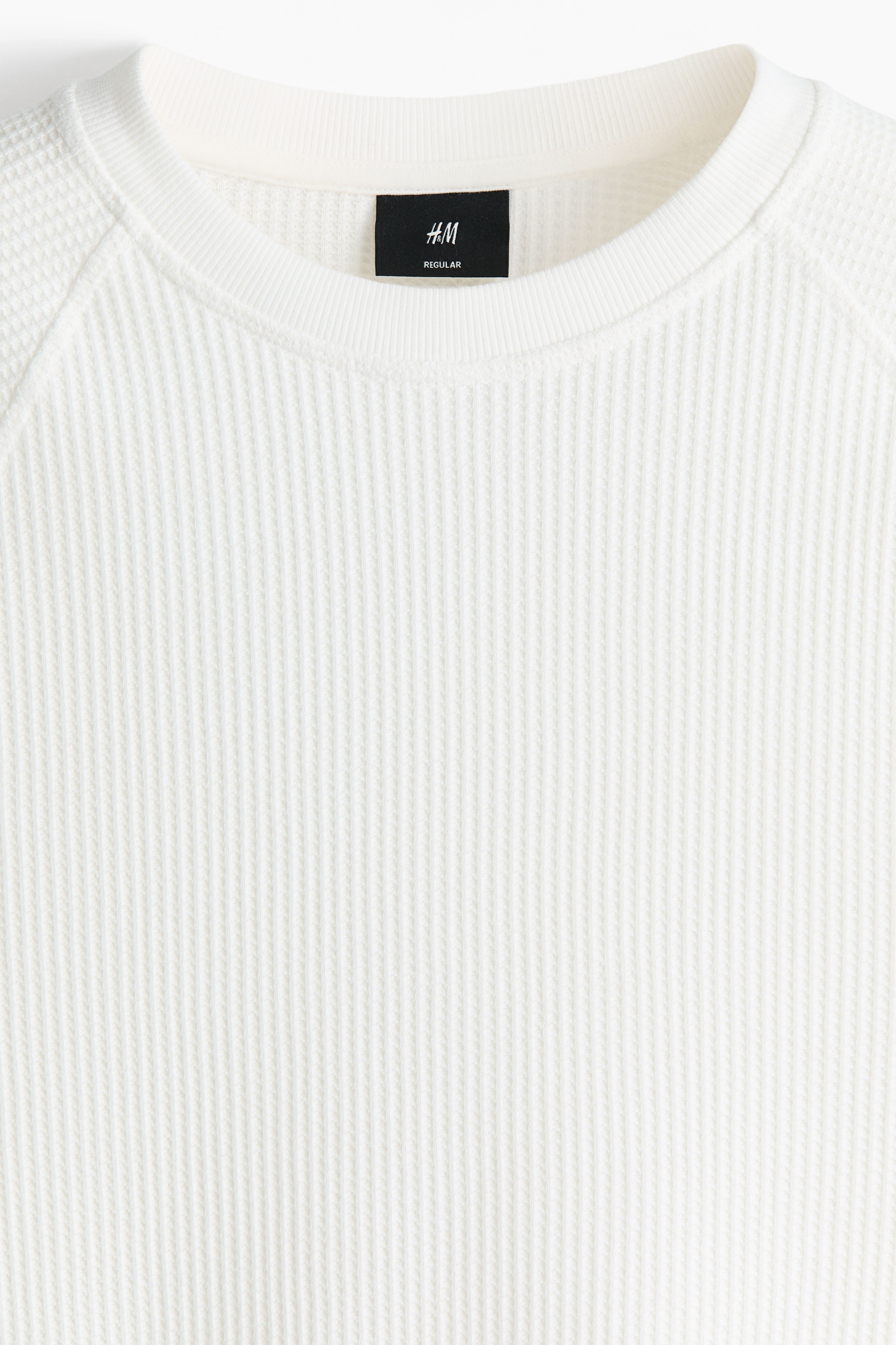 Regular-Fit Waffled Shirt